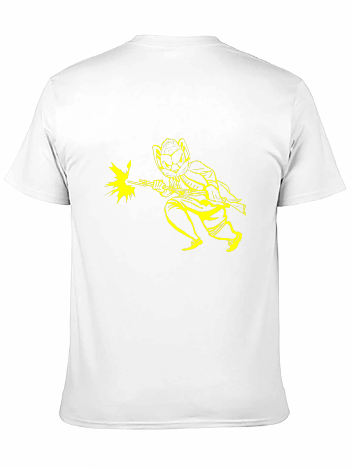 Cartoon Character Shooting T-Shirt