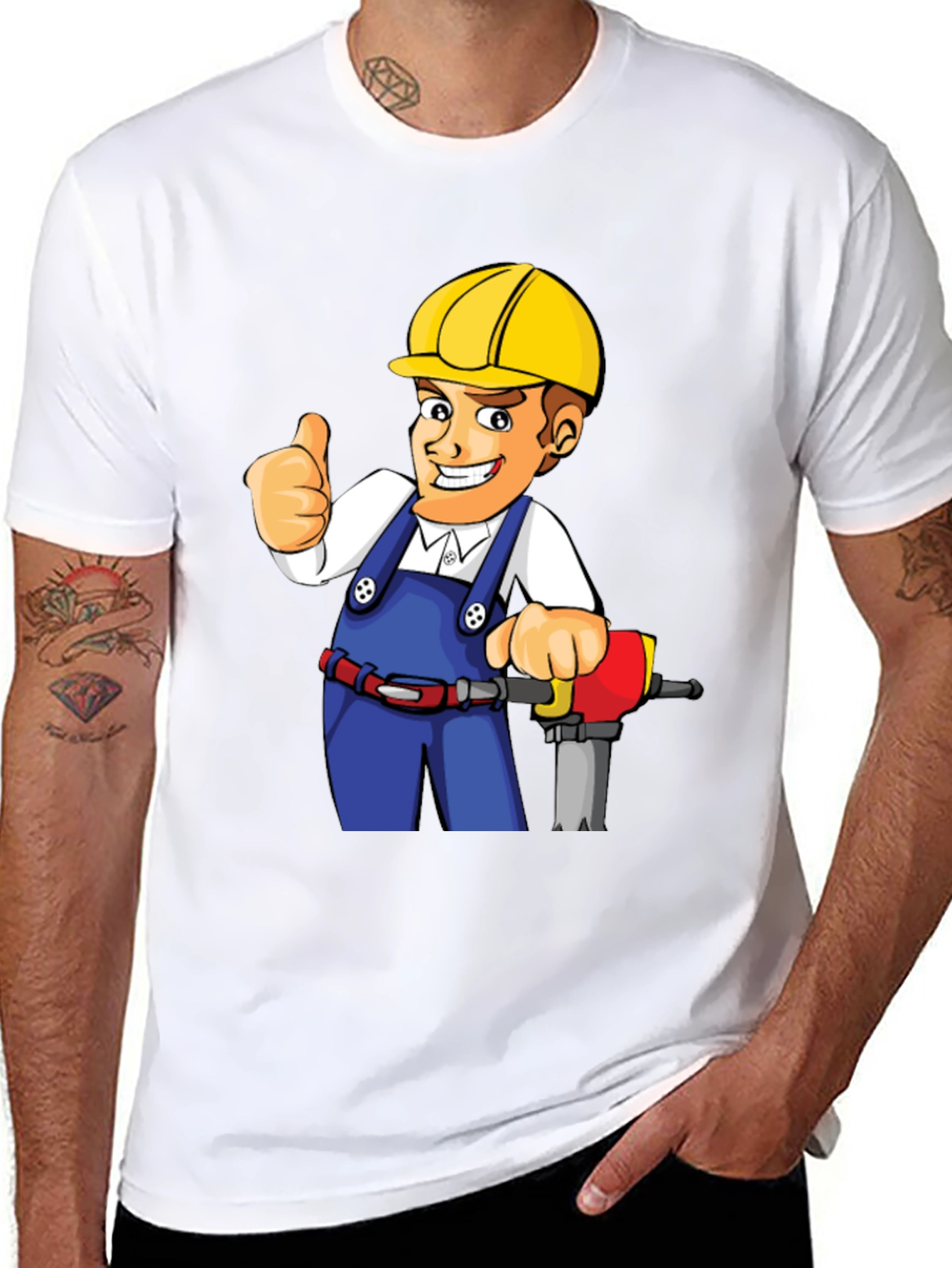 Cartoon Builder T-Shirt