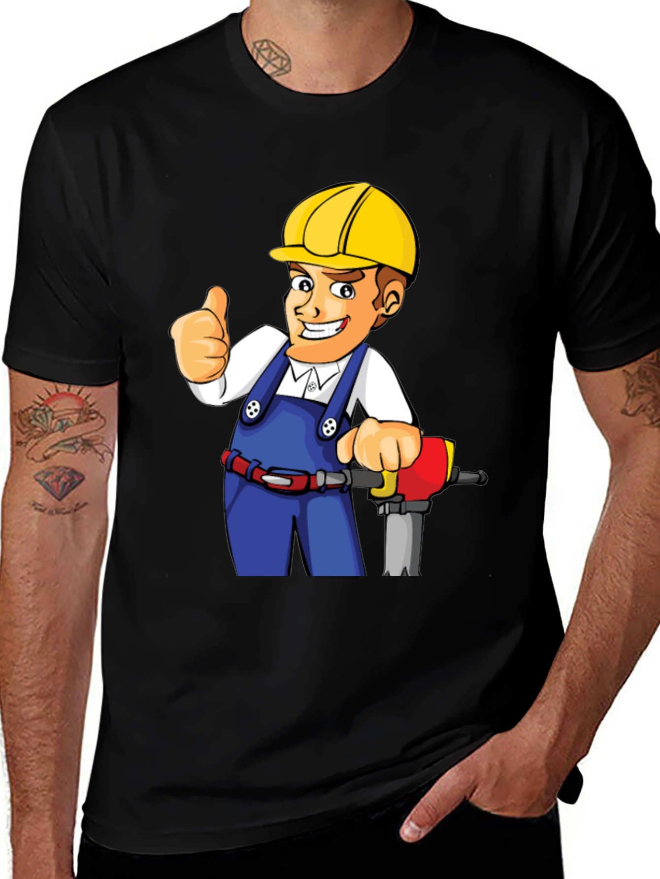 Cartoon Builder T-Shirt