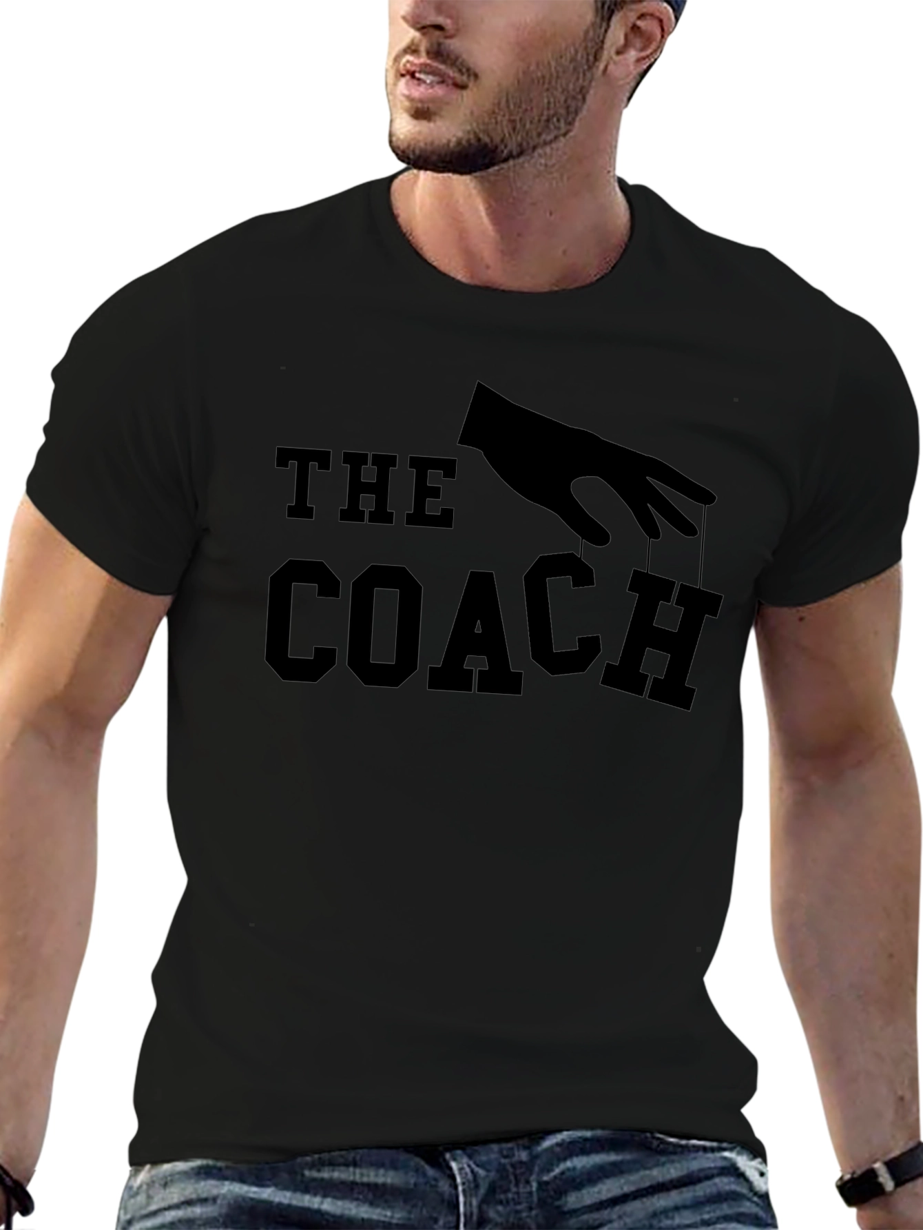 The Coach Graphic T-Shirt - Puppet Master Style