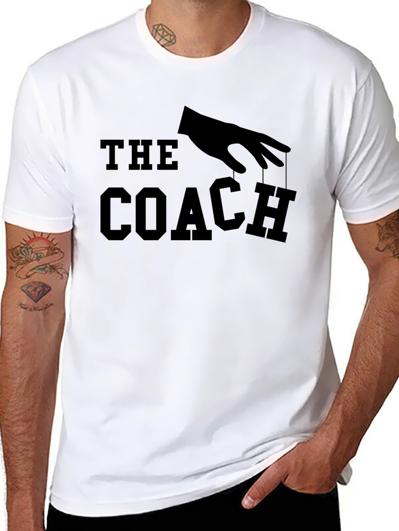 The Coach Graphic T-Shirt - Puppet Master Style