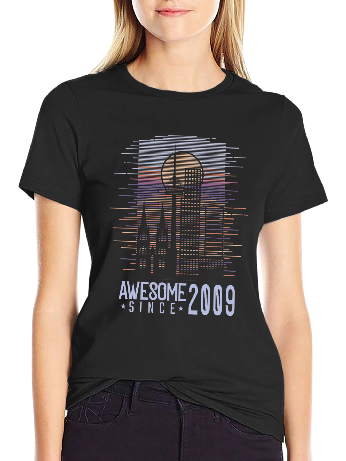 Awesome Since 2009 Graphic T-Shirt