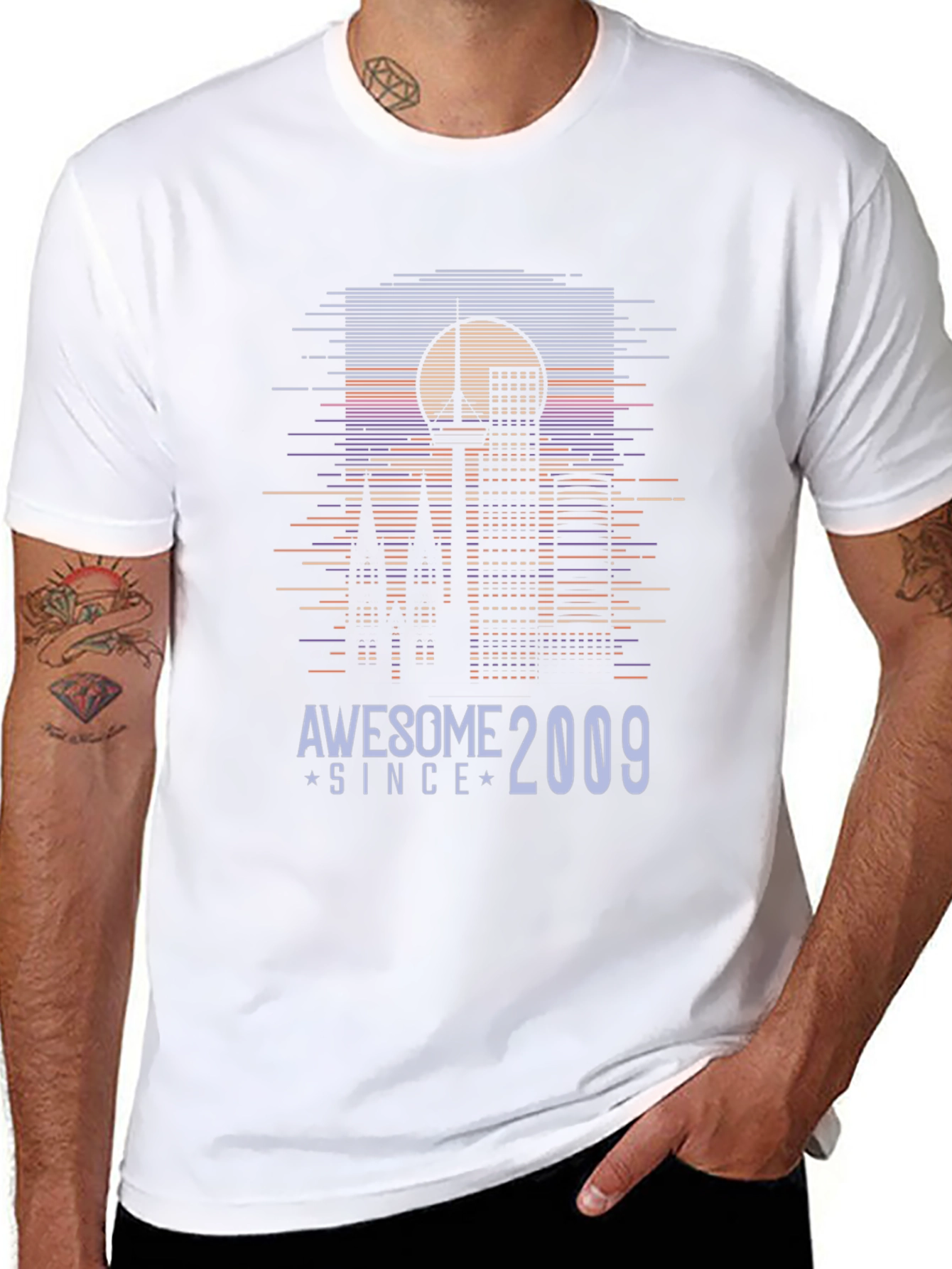 Awesome Since 2009 Graphic T-Shirt
