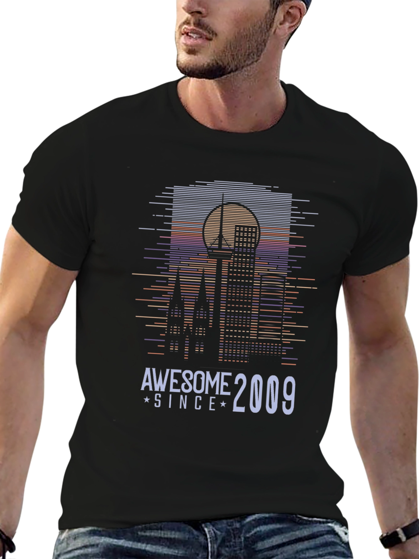 Awesome Since 2009 Graphic T-Shirt