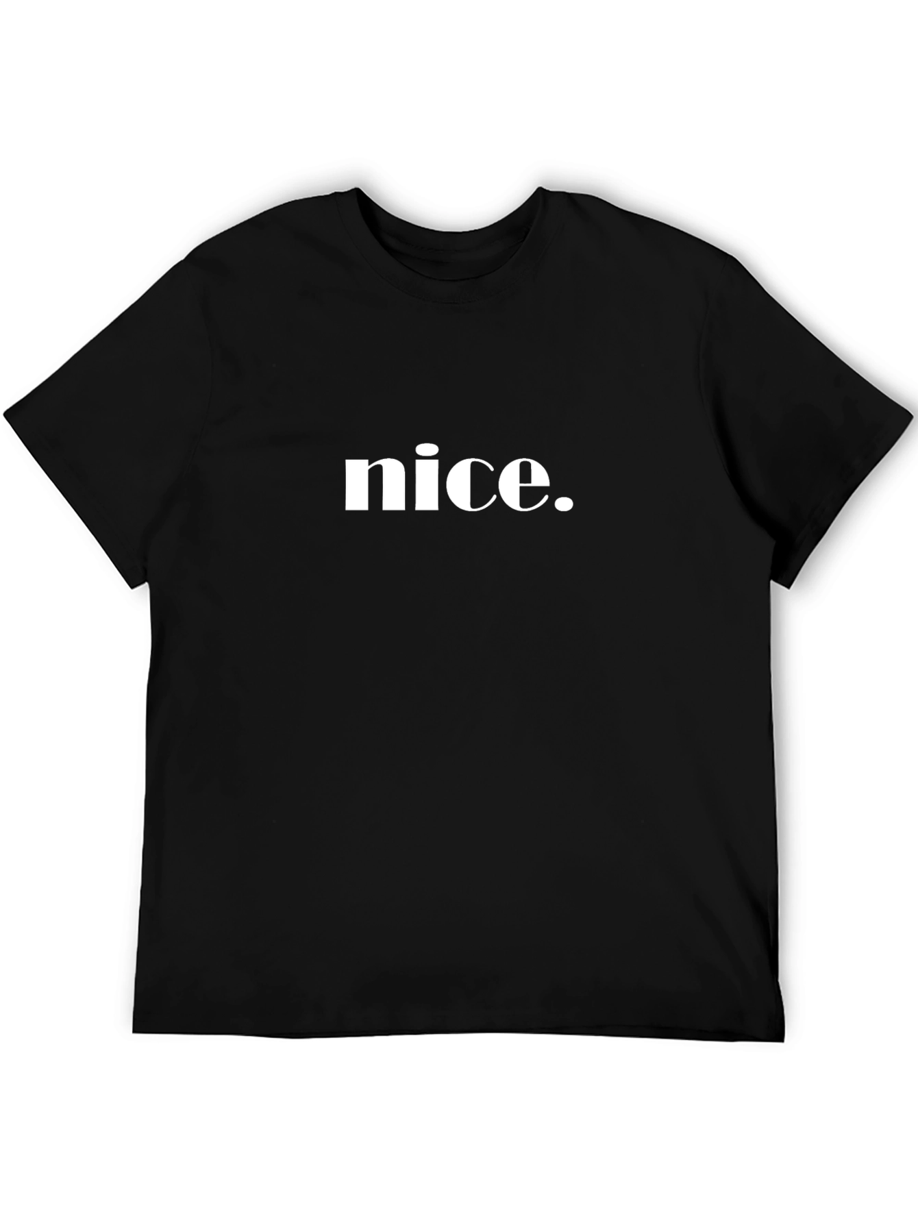 Nice. Graphic Tee - Classic Comfort Modern Style