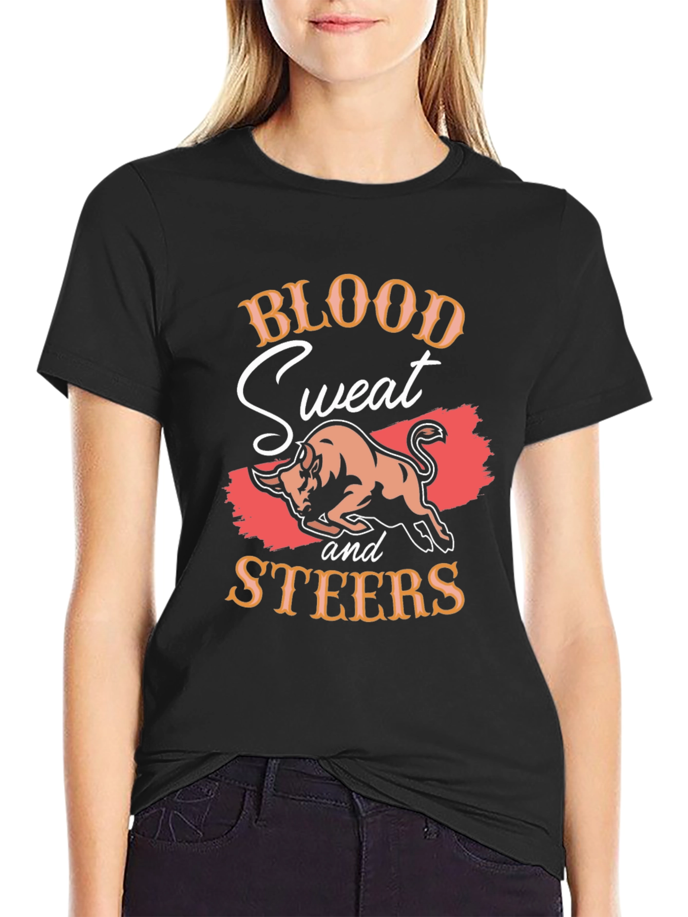 Blood Sweat & Steers Graphic T-Shirt