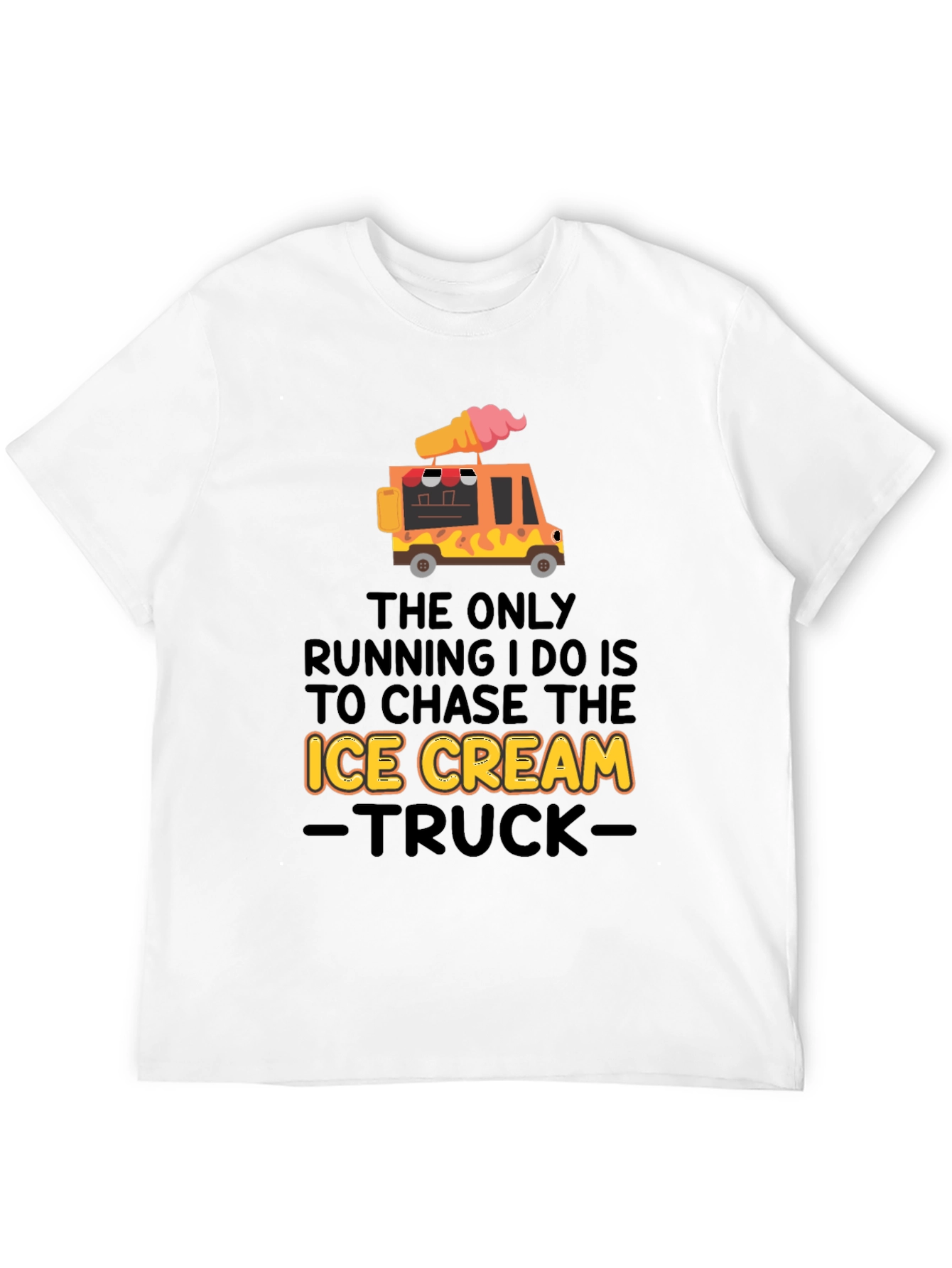Ice Cream Truck T-Shirt - Funny Graphic Tee