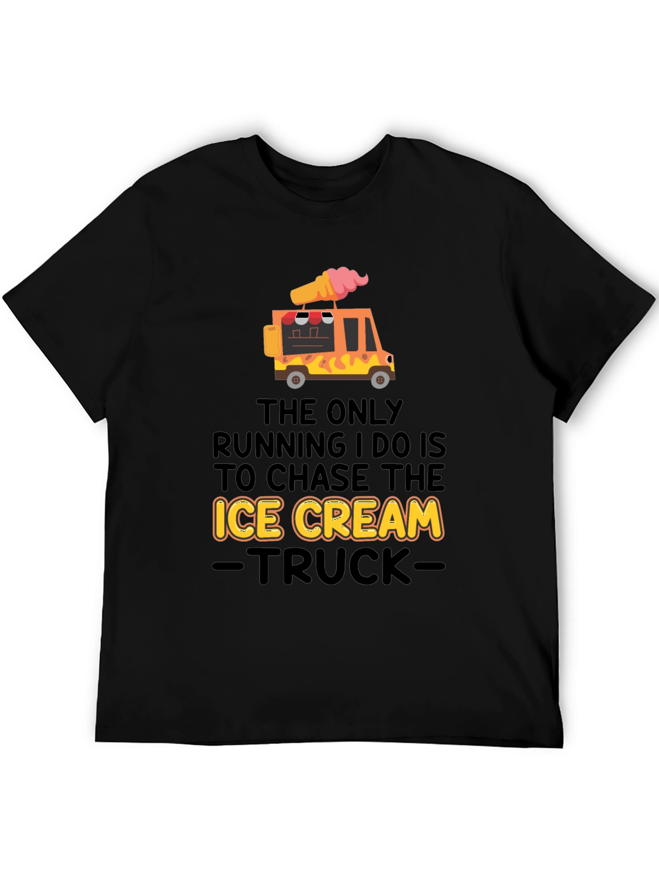 Ice Cream Truck T-Shirt - Funny Graphic Tee