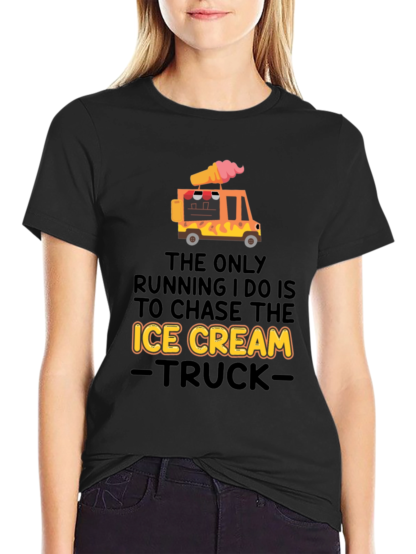 Ice Cream Truck T-Shirt - Funny Graphic Tee