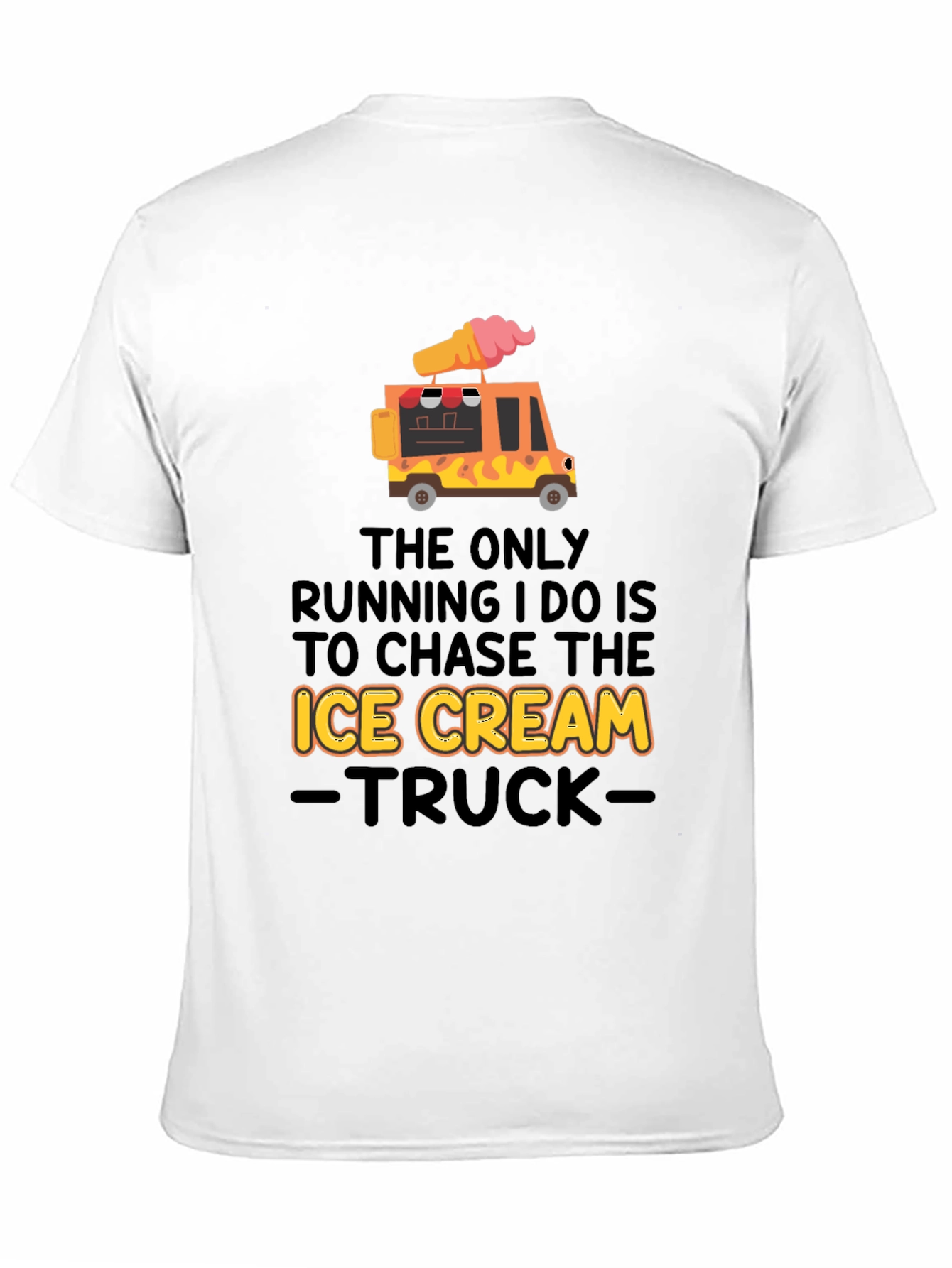 Ice Cream Truck T-Shirt - Funny Graphic Tee