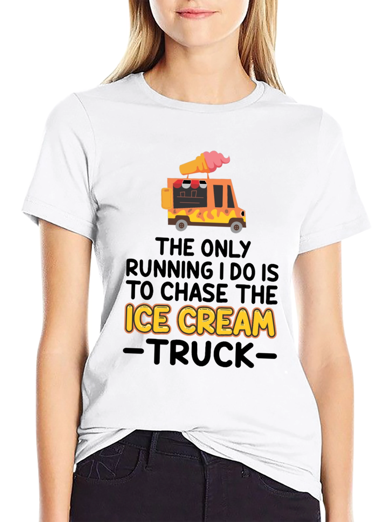 Ice Cream Truck T-Shirt - Funny Graphic Tee