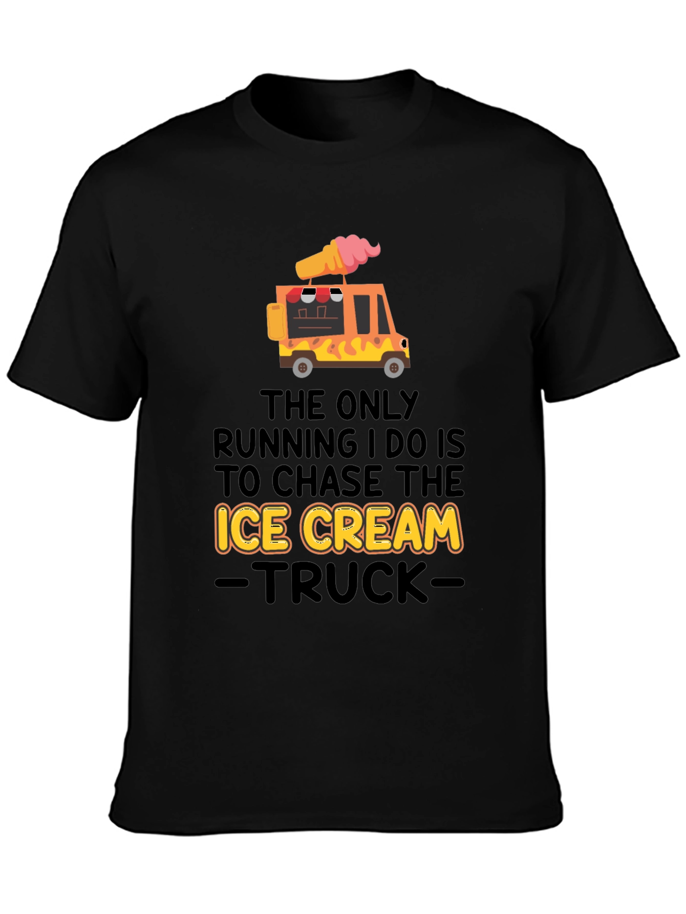 Ice Cream Truck T-Shirt - Funny Graphic Tee