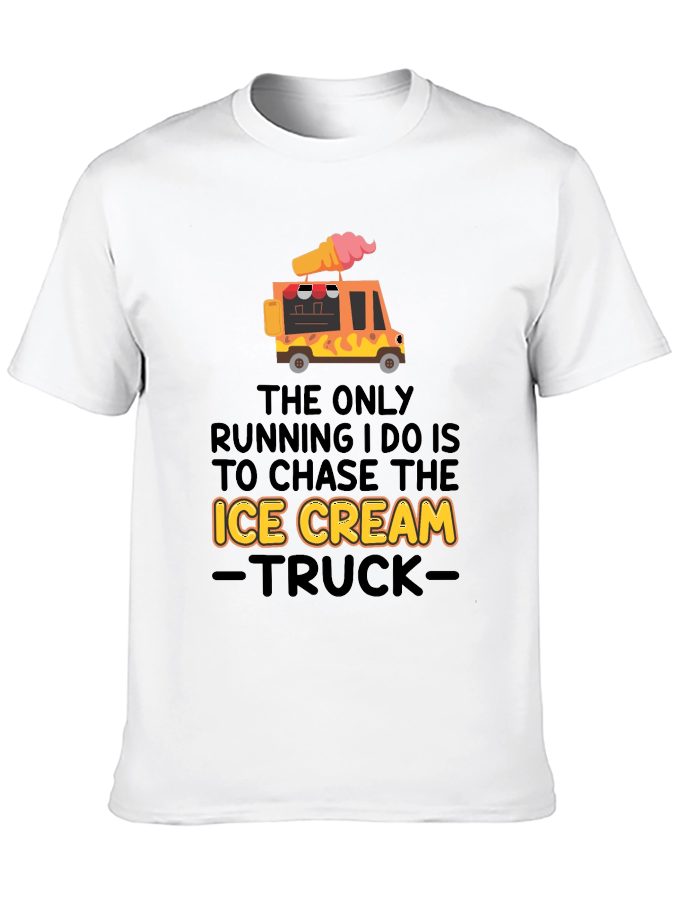 Ice Cream Truck T-Shirt - Funny Graphic Tee
