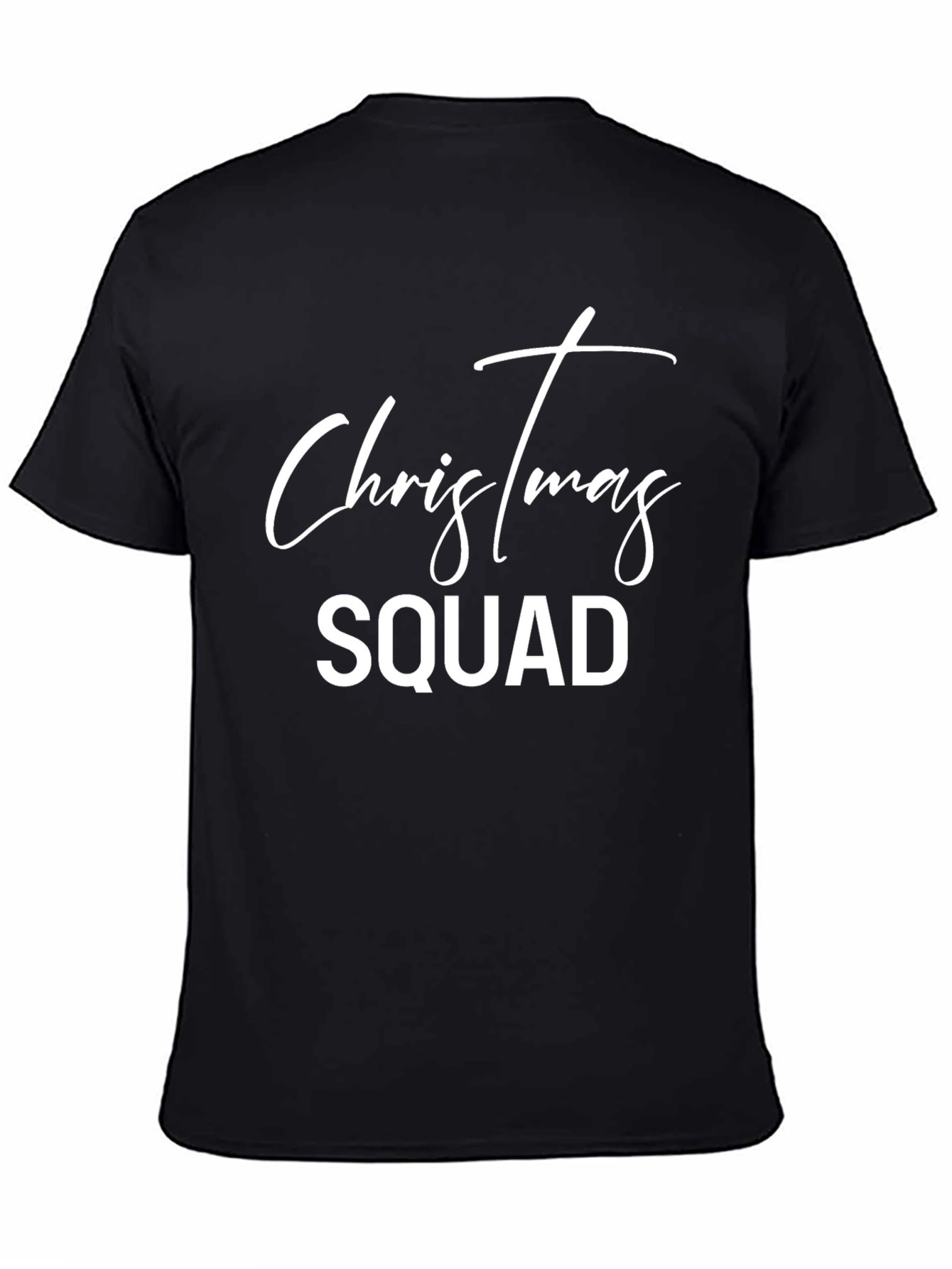 Christmas Squad Black T-Shirt
