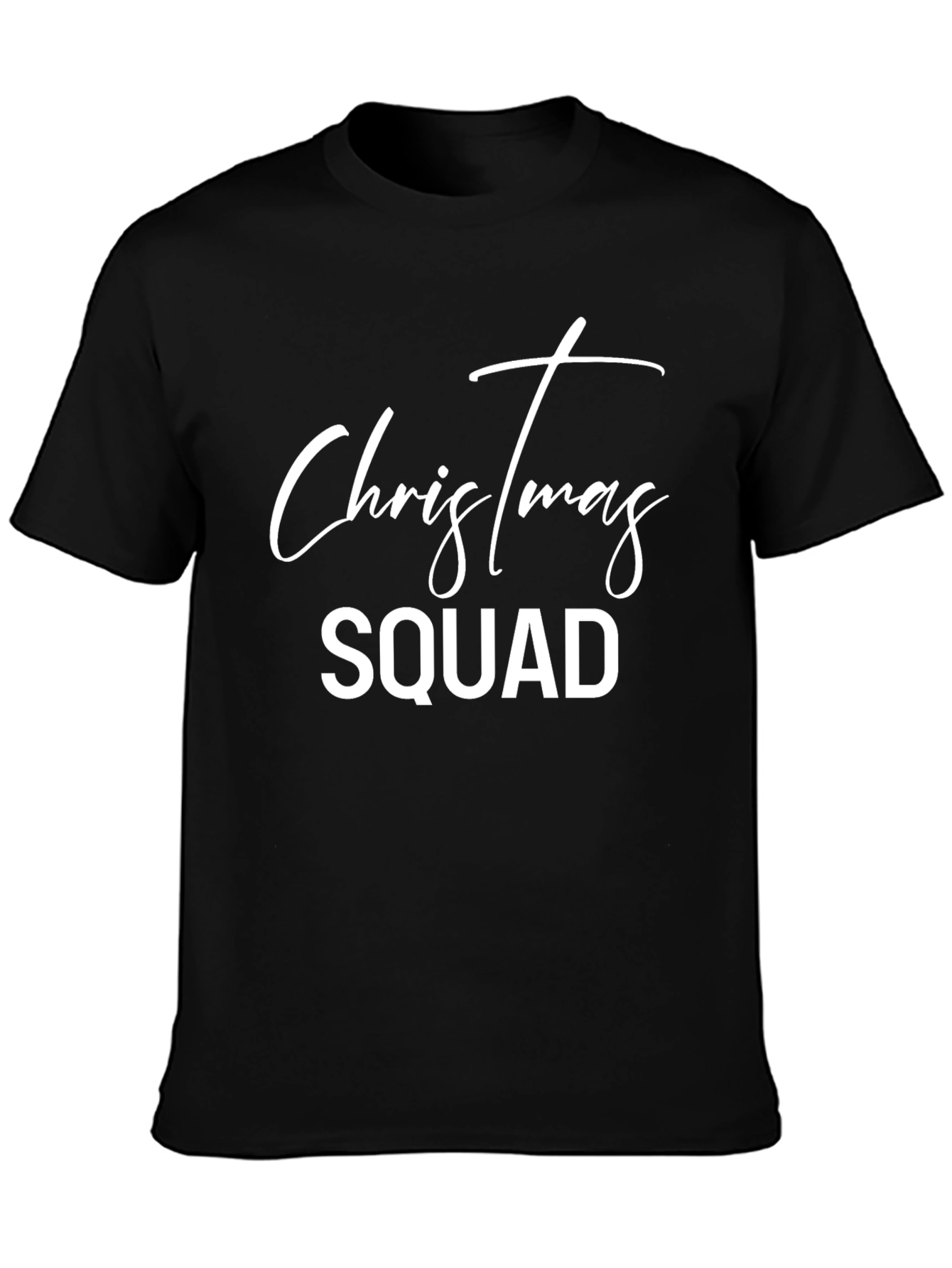 Christmas Squad Black T-Shirt