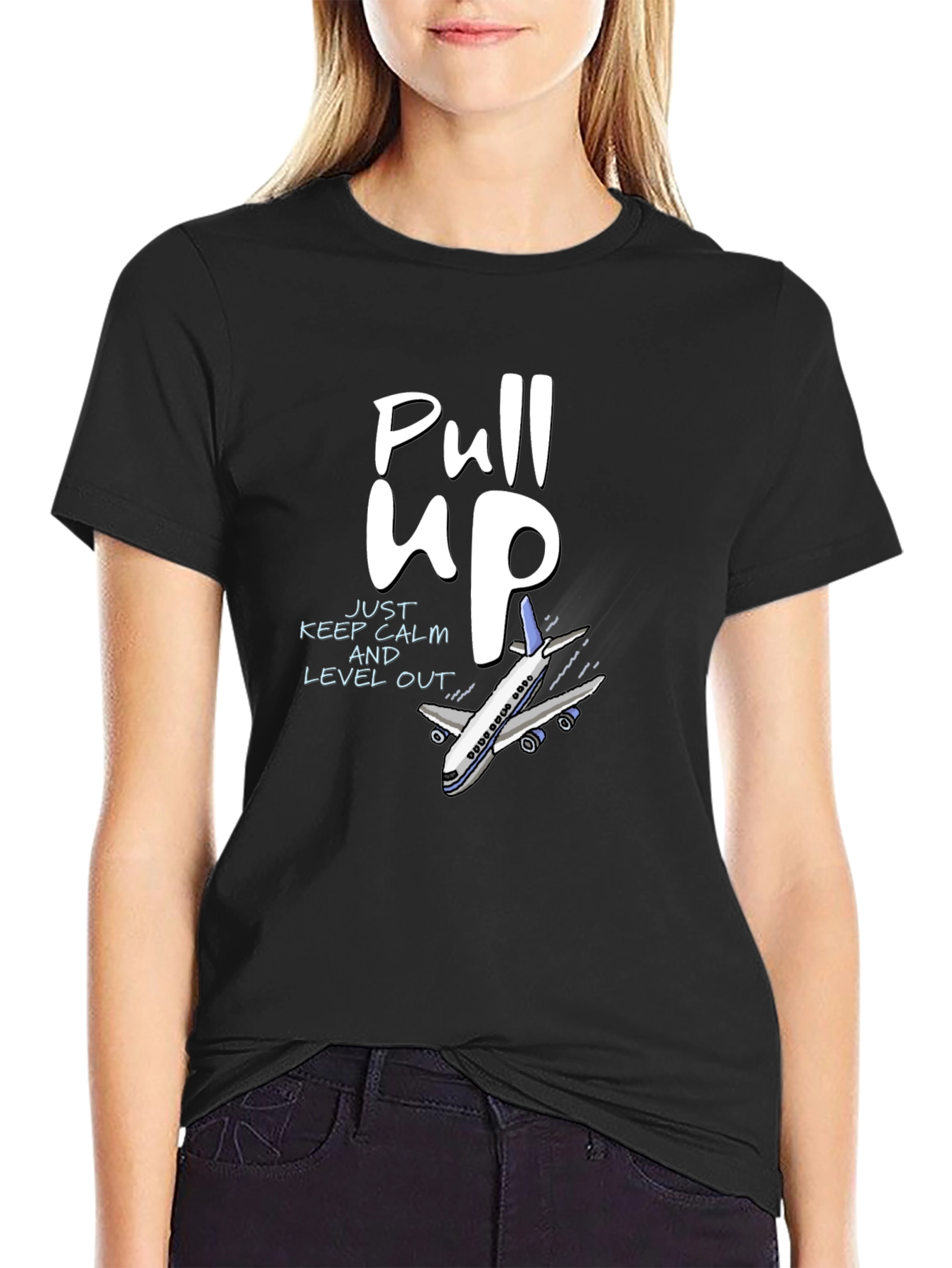 Pull Up Aircraft T-Shirt - Pilot Aviation Tee