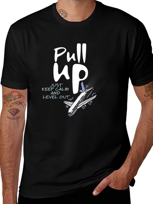 Pull Up Aircraft T-Shirt - Pilot Aviation Tee