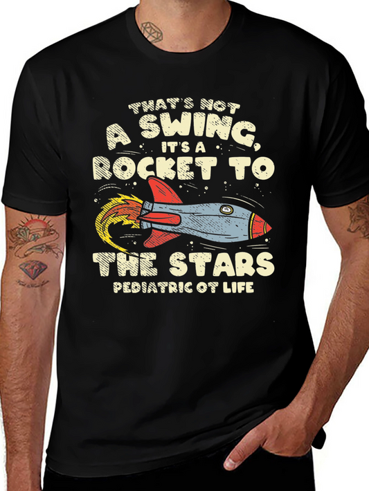Rocket to the Stars Graphic T-Shirt