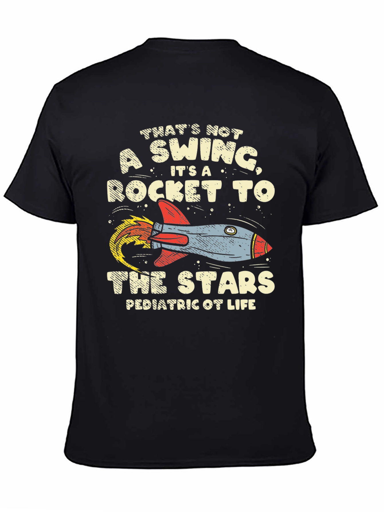 Rocket to the Stars Graphic T-Shirt