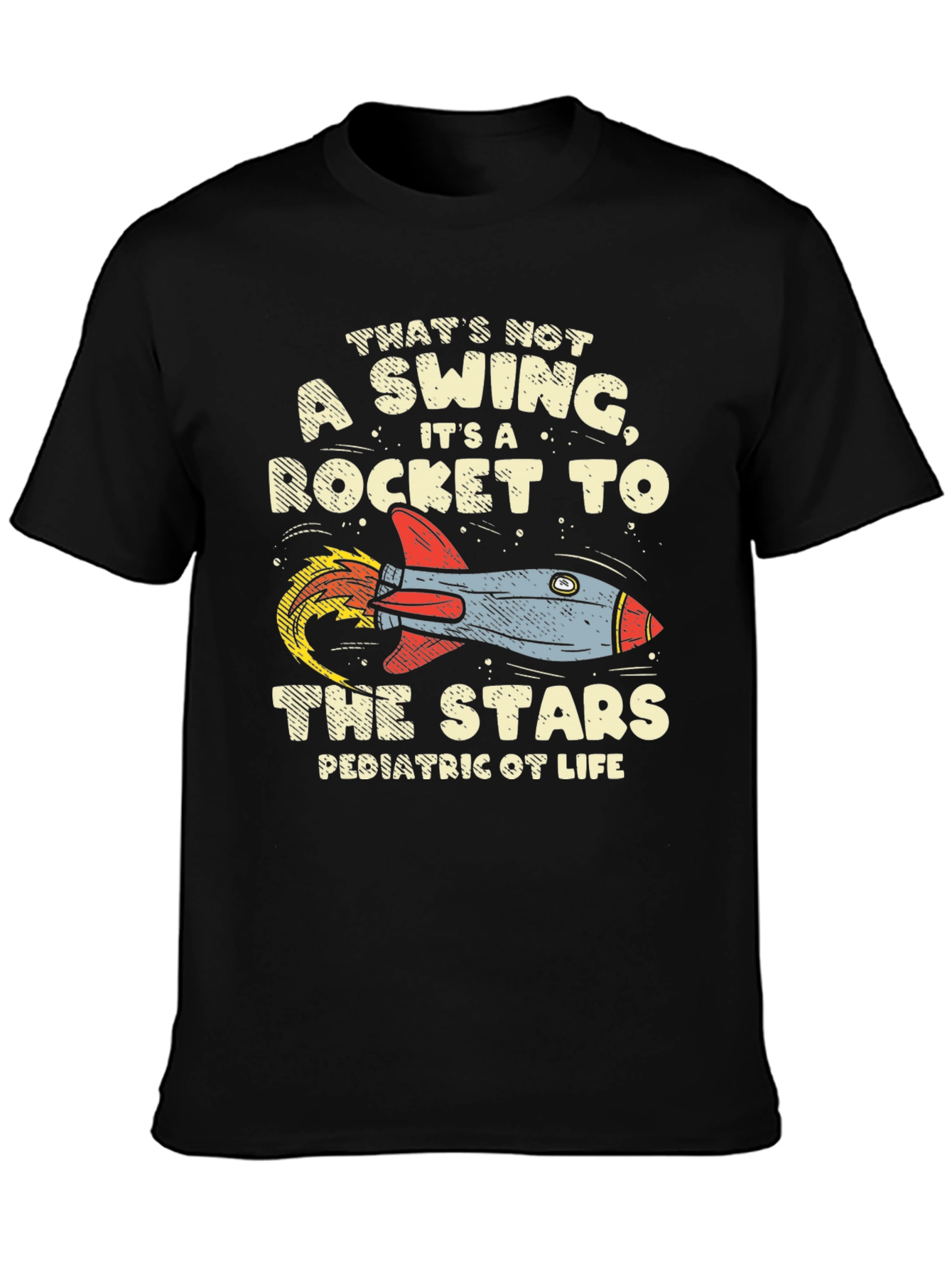 Rocket to the Stars Graphic T-Shirt