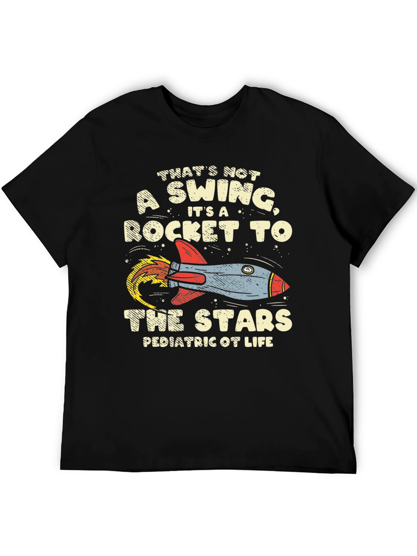 Rocket to the Stars Graphic T-Shirt