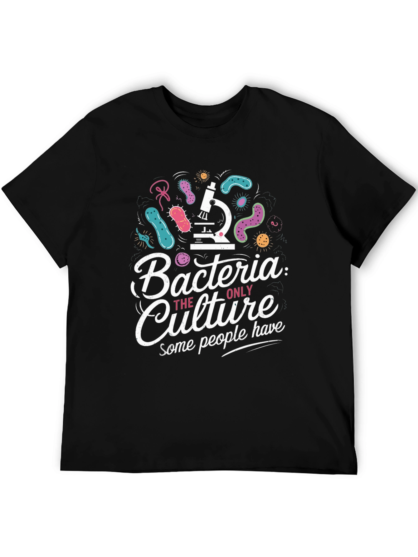 Bacteria Culture Graphic Tee - Science Humor T-Shirt