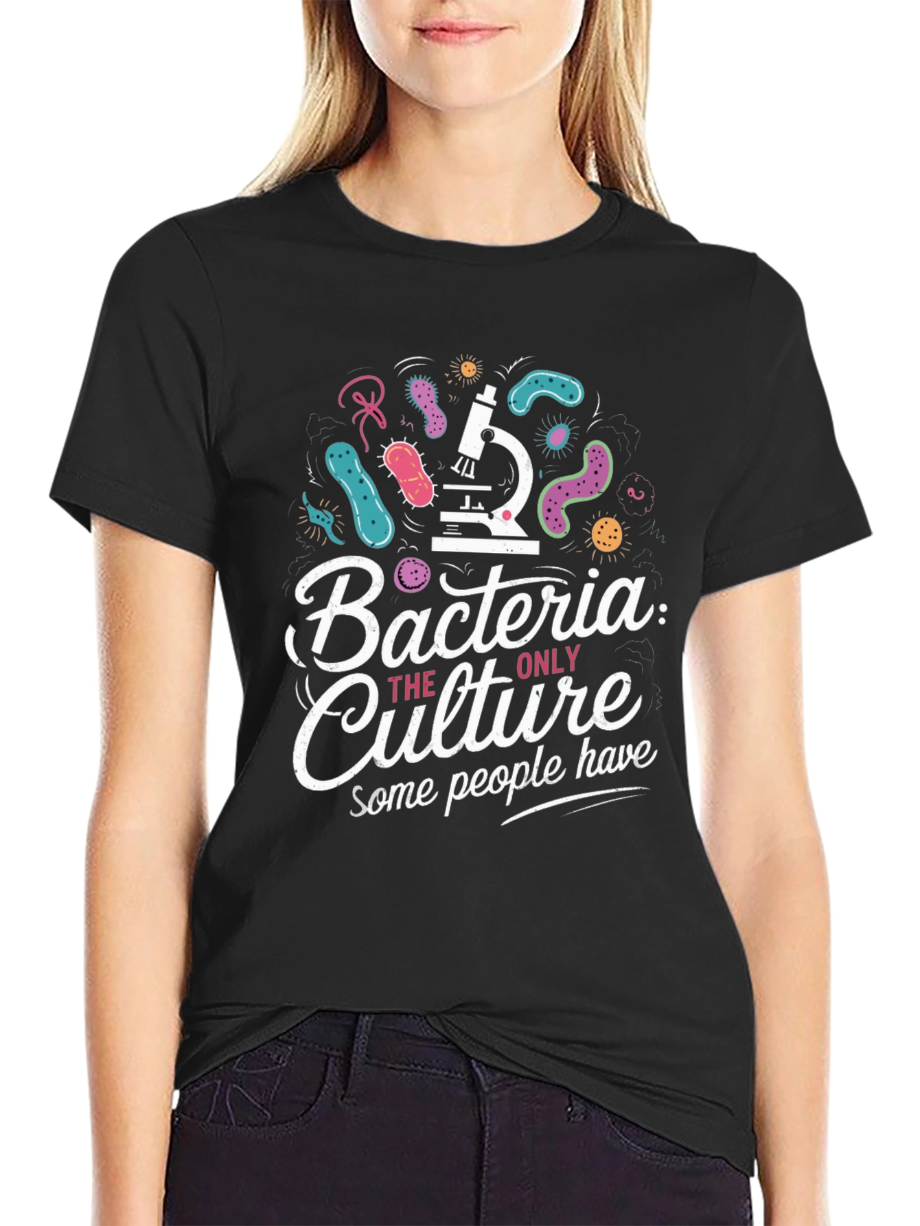 Bacteria Culture Graphic Tee - Science Humor T-Shirt