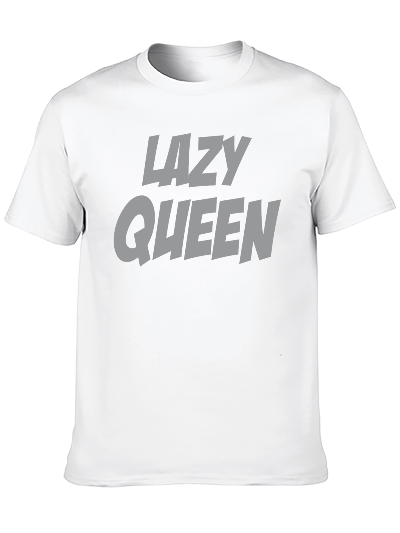 Lazy Queen Graphic Tee - Black T-Shirt