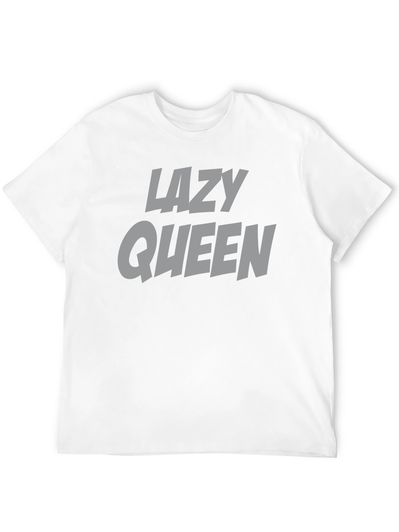 Lazy Queen Graphic Tee - Black T-Shirt