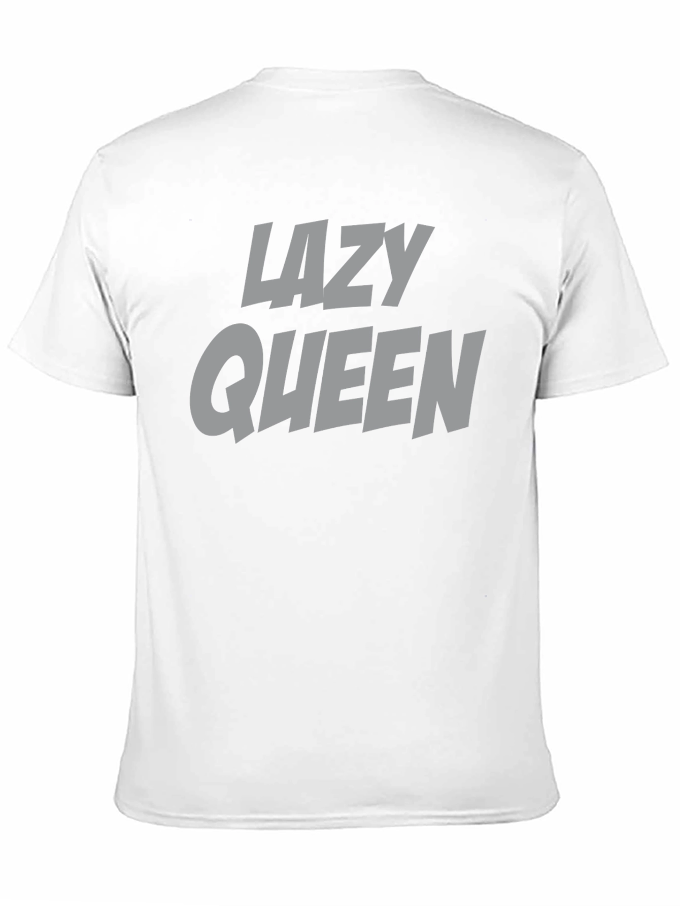 Lazy Queen Graphic Tee - Black T-Shirt