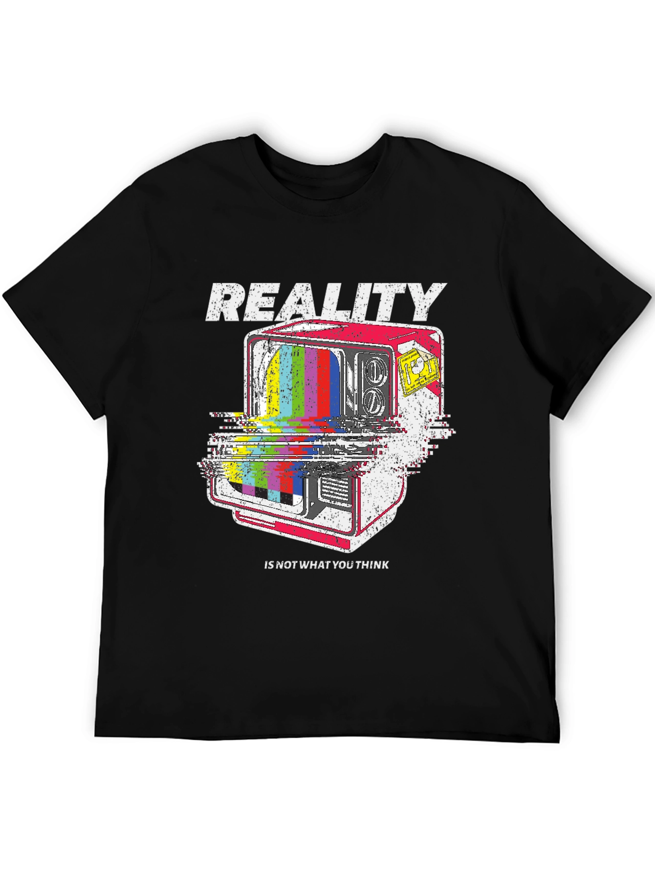 Reality Distorted Tee - Unique Graphic T-Shirt