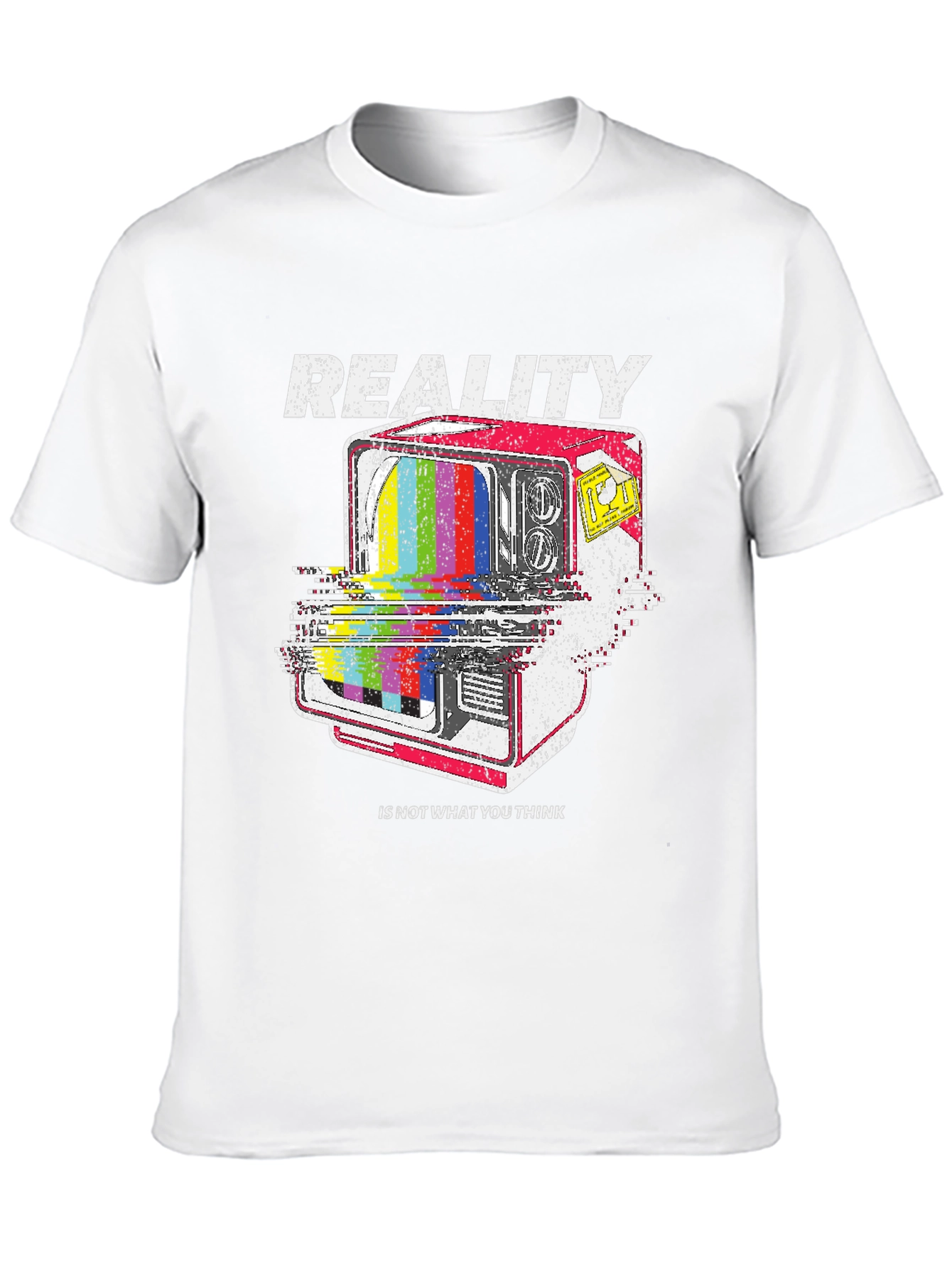 Reality Distorted Tee - Unique Graphic T-Shirt