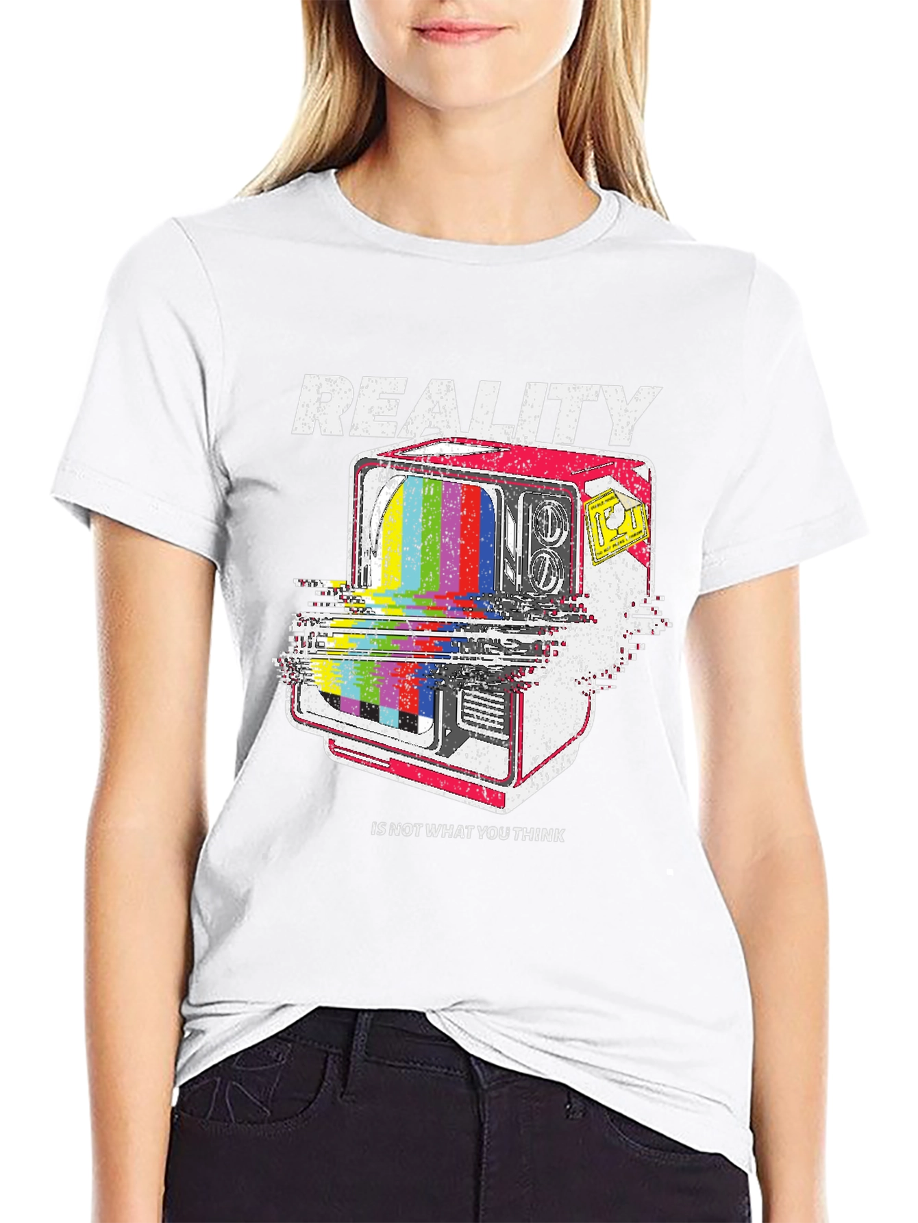 Reality Distorted Tee - Unique Graphic T-Shirt