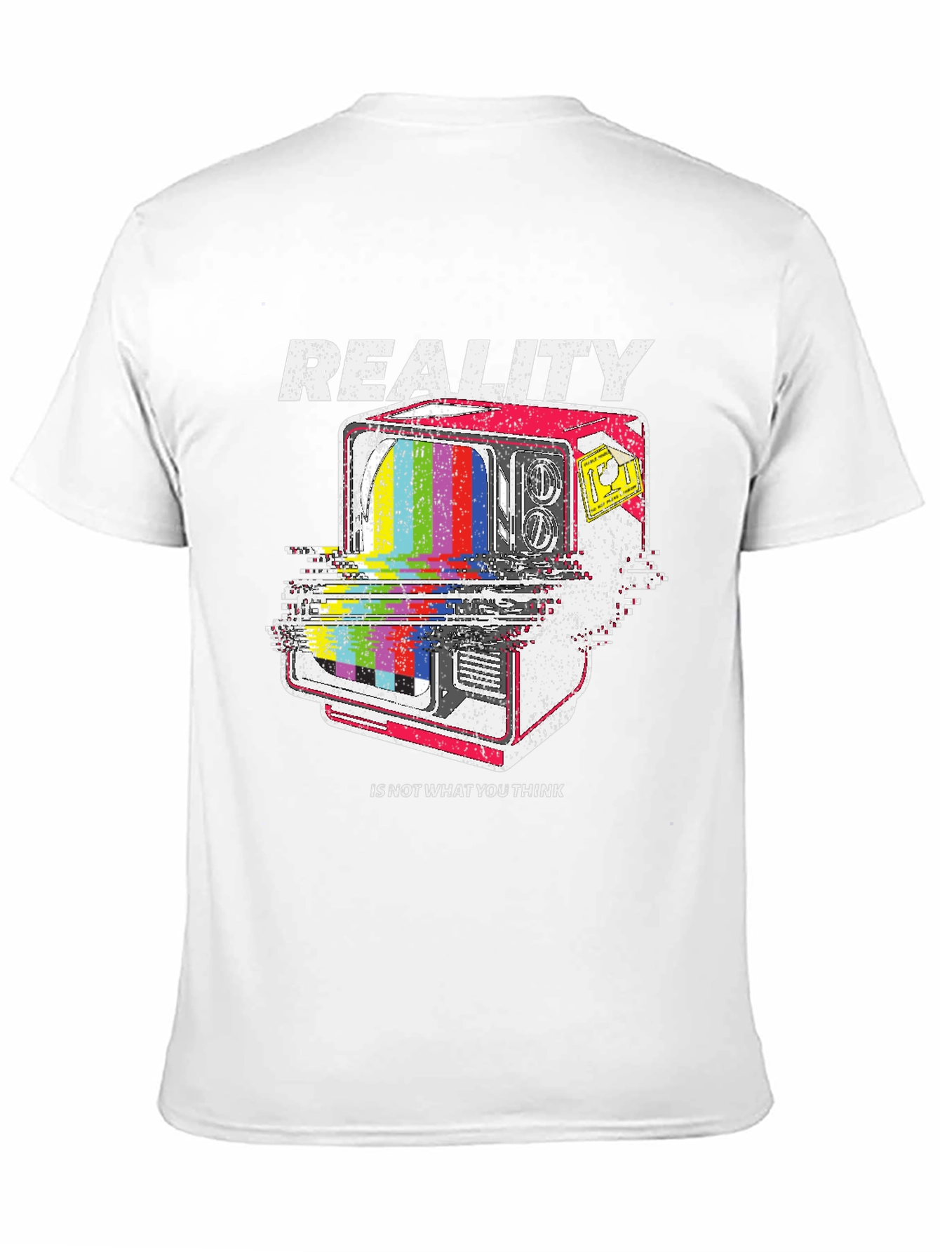 Reality Distorted Tee - Unique Graphic T-Shirt