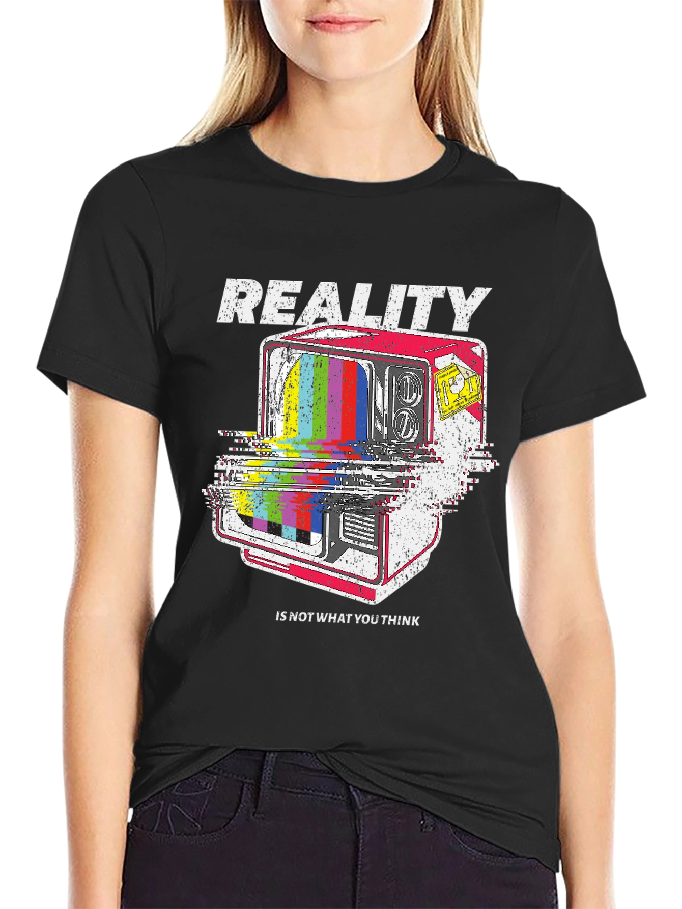 Reality Distorted Tee - Unique Graphic T-Shirt