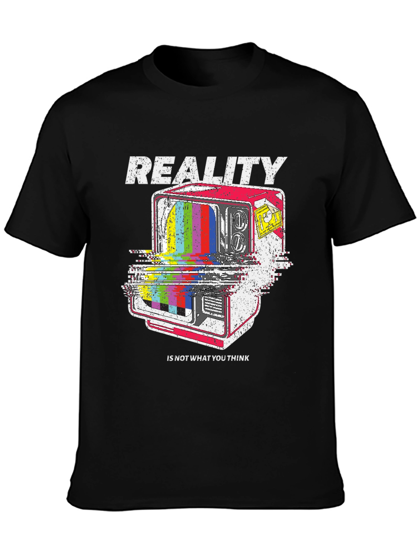 Reality Distorted Tee - Unique Graphic T-Shirt
