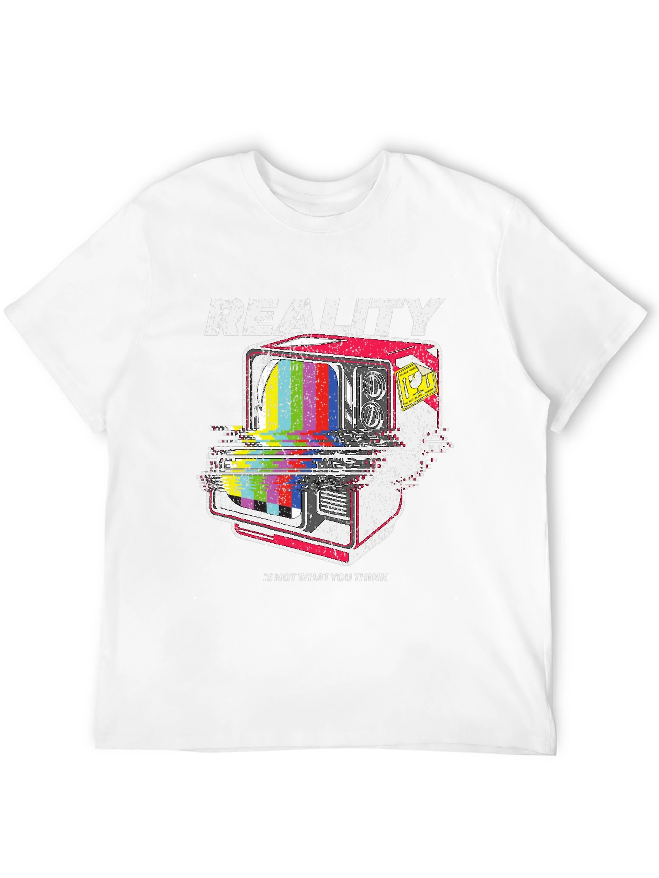 Reality Distorted Tee - Unique Graphic T-Shirt