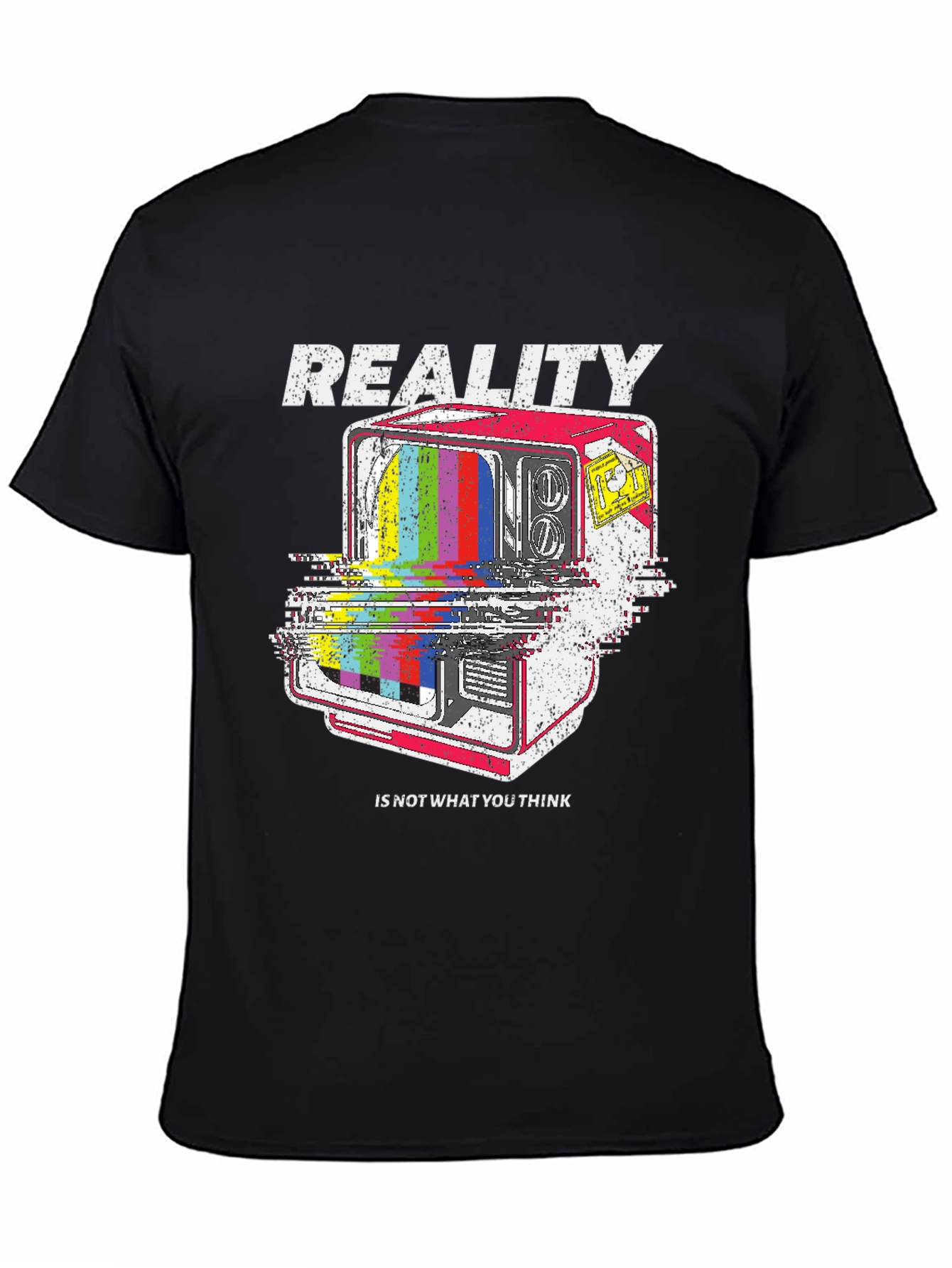 Reality Distorted Tee - Unique Graphic T-Shirt