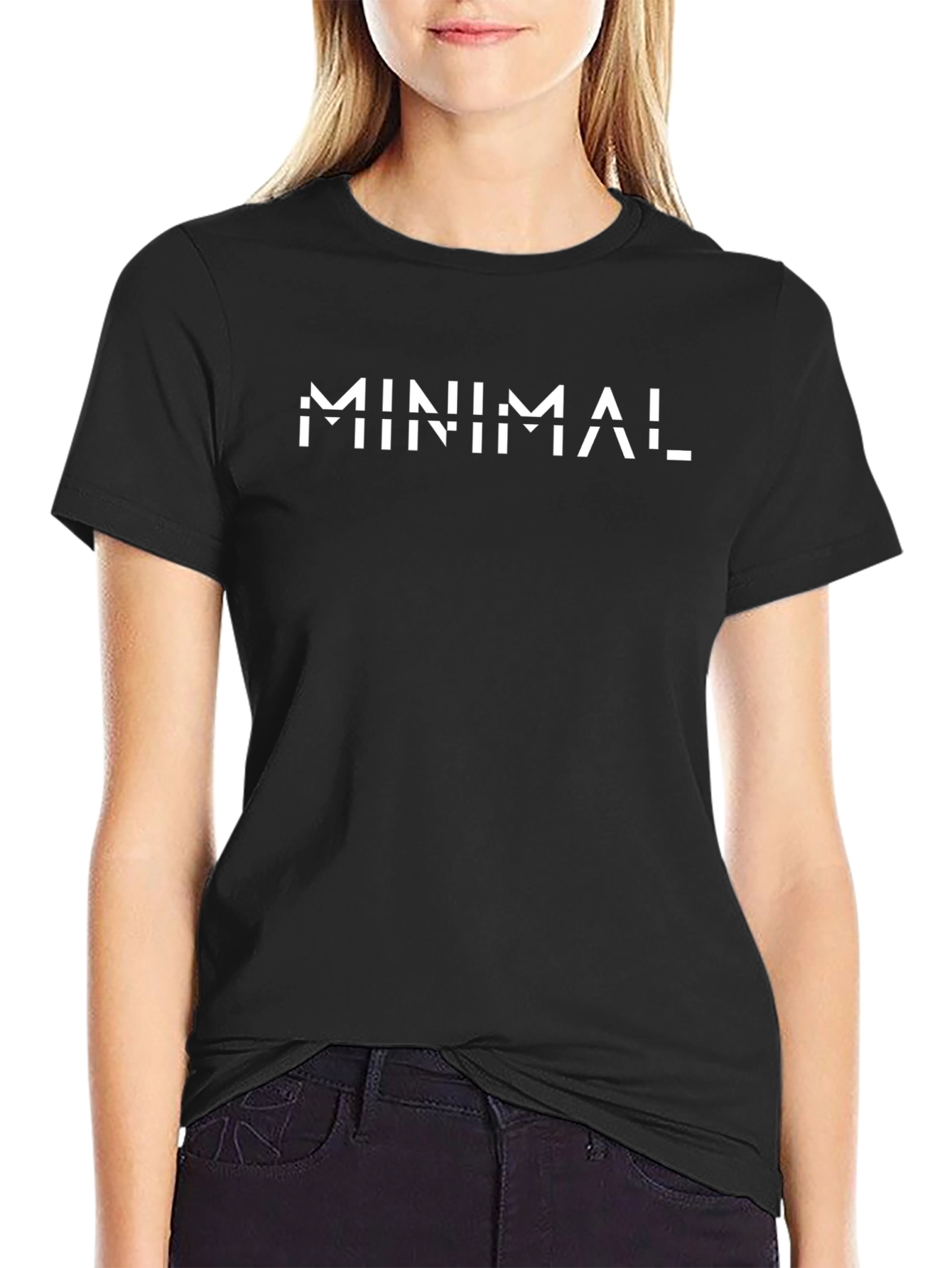 Minimalist Graphic Black T-Shirt