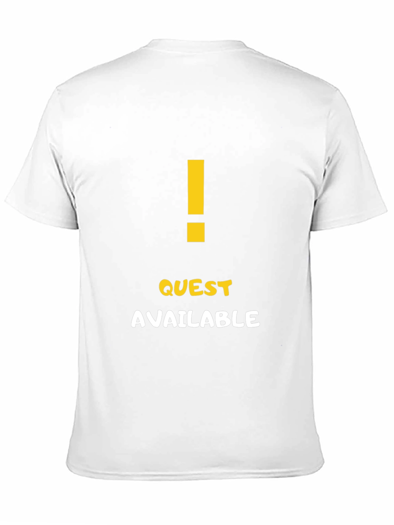 Quest Available Graphic T-Shirt - Gamer Style Tee