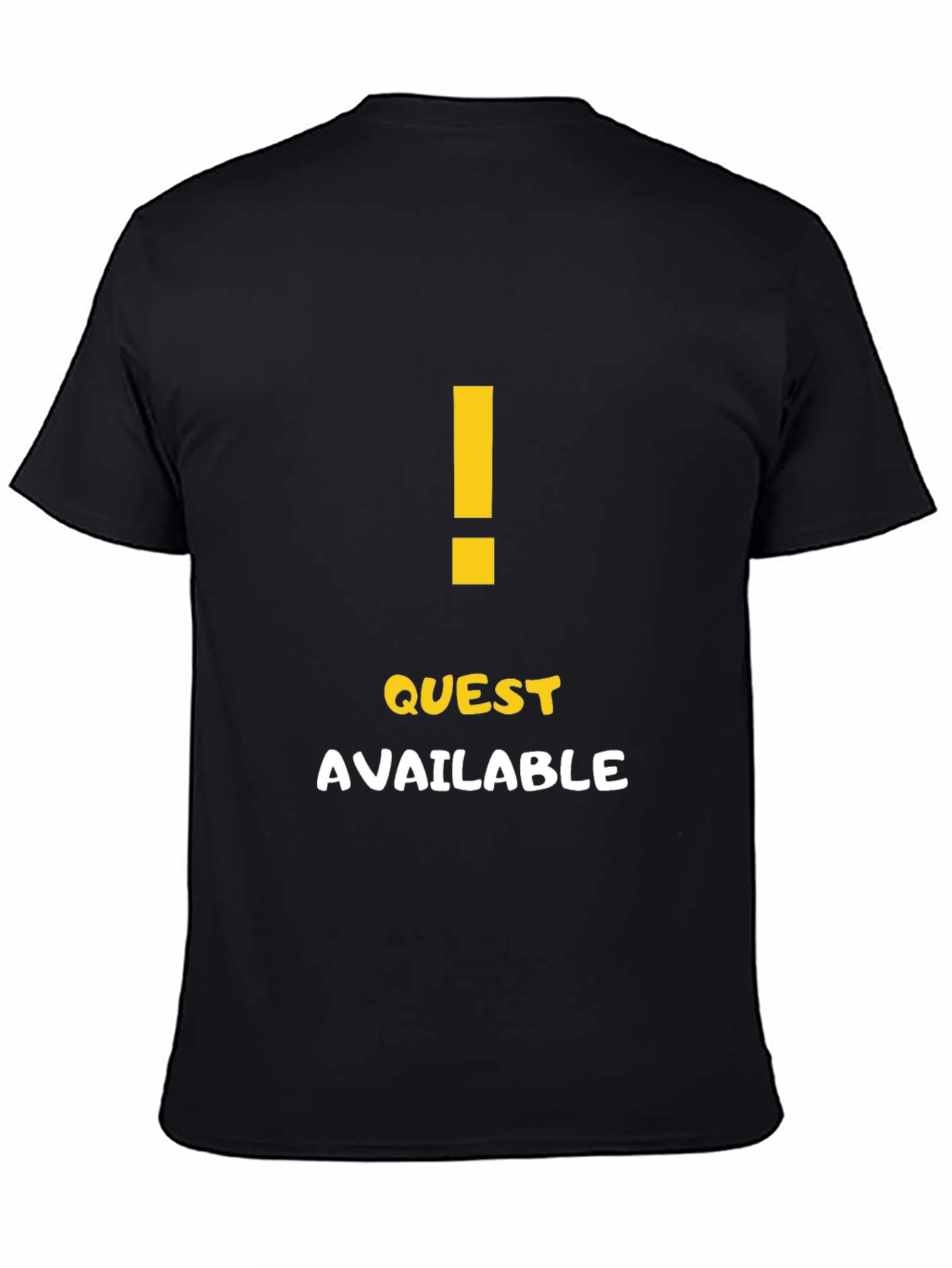 Quest Available Graphic T-Shirt - Gamer Style Tee