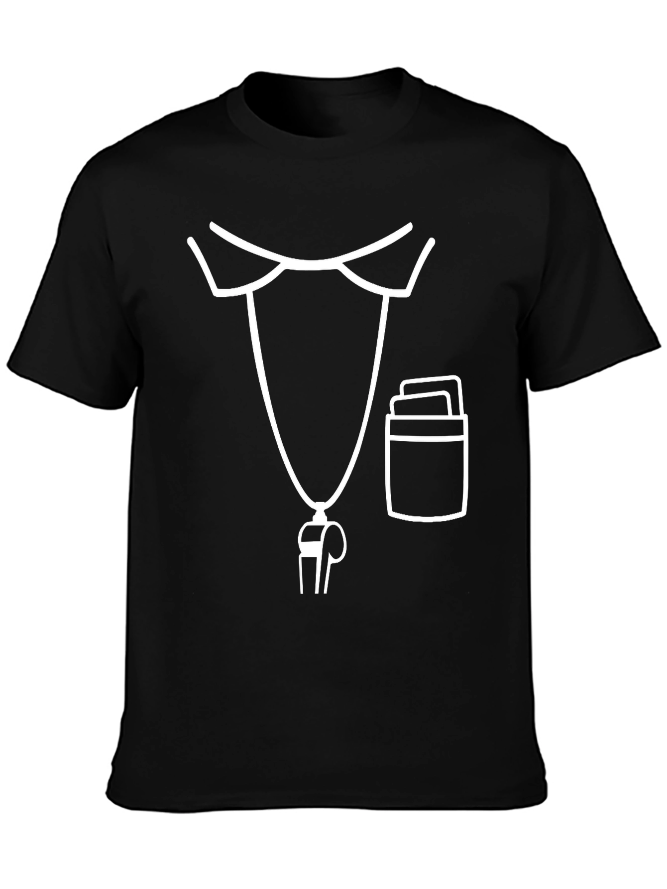 Referee Costume Graphic T-Shirt