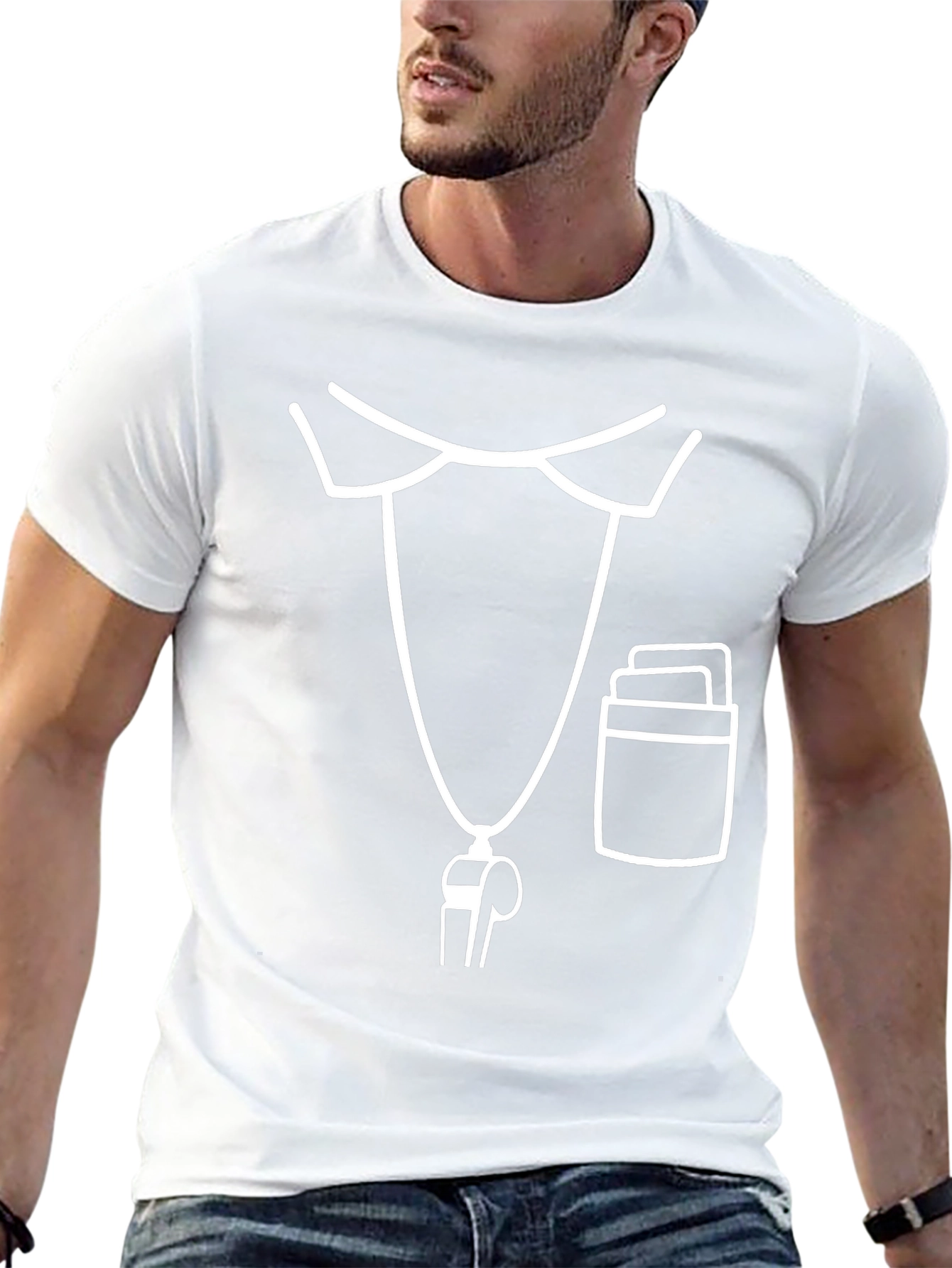Referee Costume Graphic T-Shirt