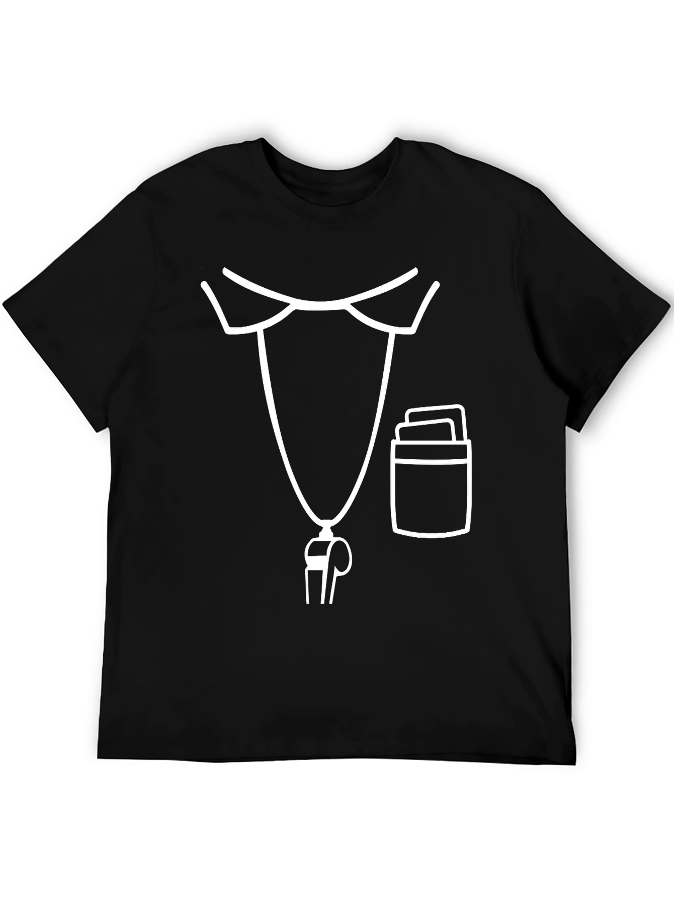 Referee Costume Graphic T-Shirt