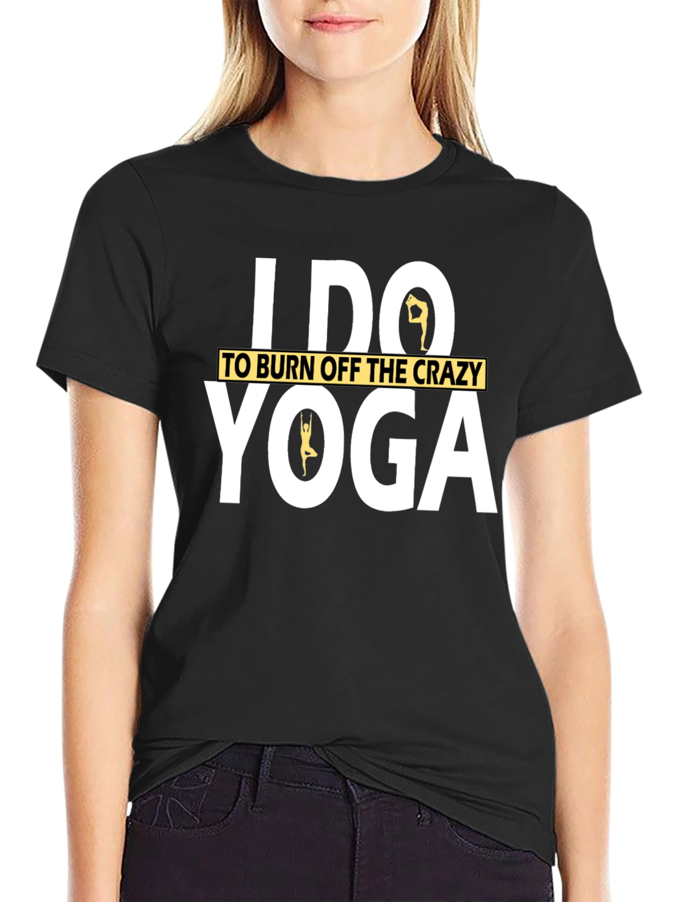 Yoga Lover T-Shirt: Burn Off The Crazy