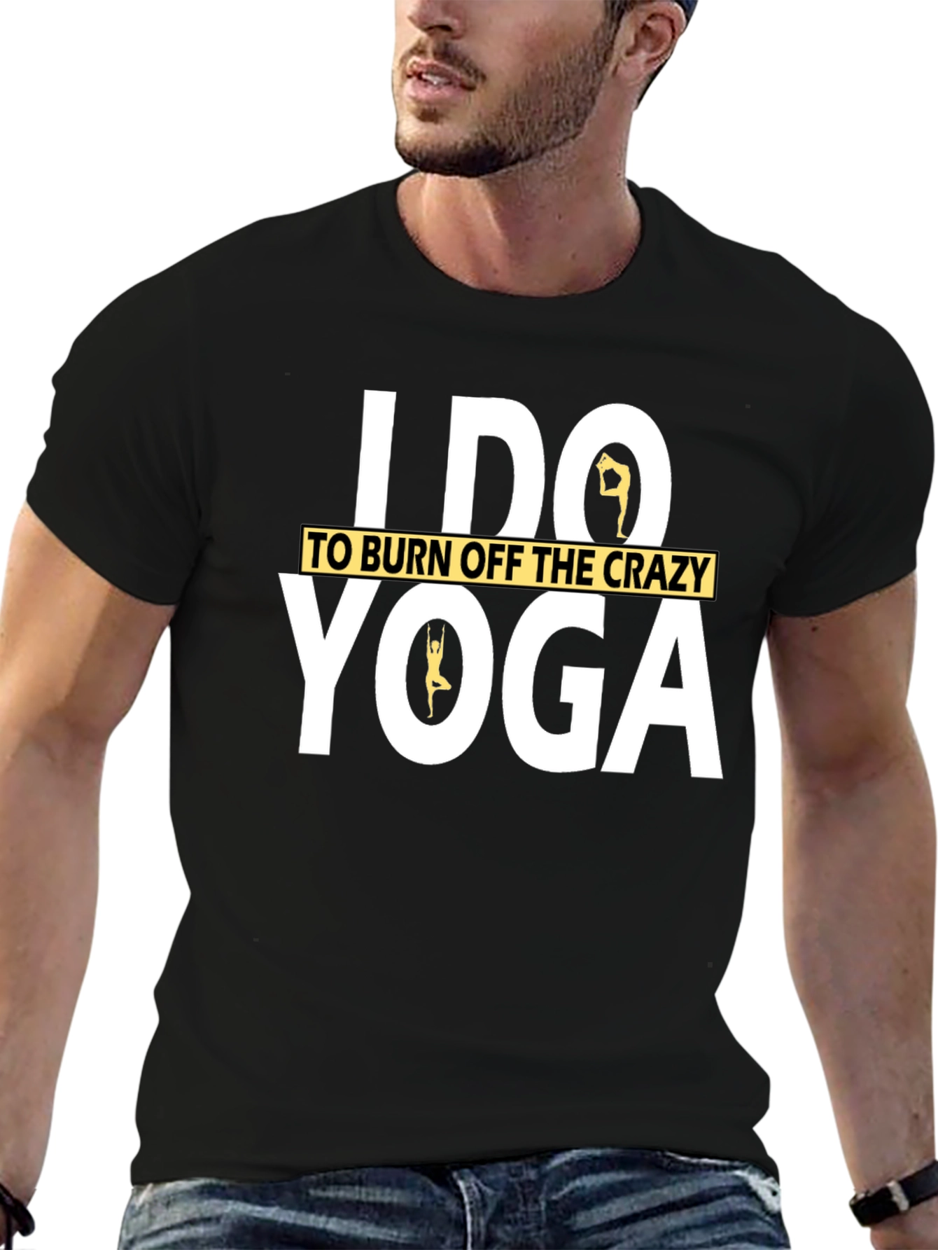 Yoga Lover T-Shirt: Burn Off The Crazy