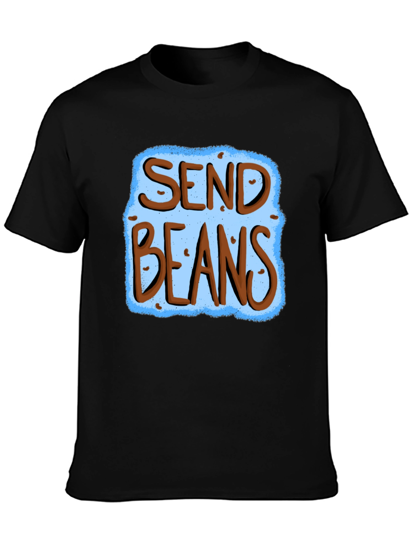 Send Beans Graphic T-Shirt - Funny Foodie Tee