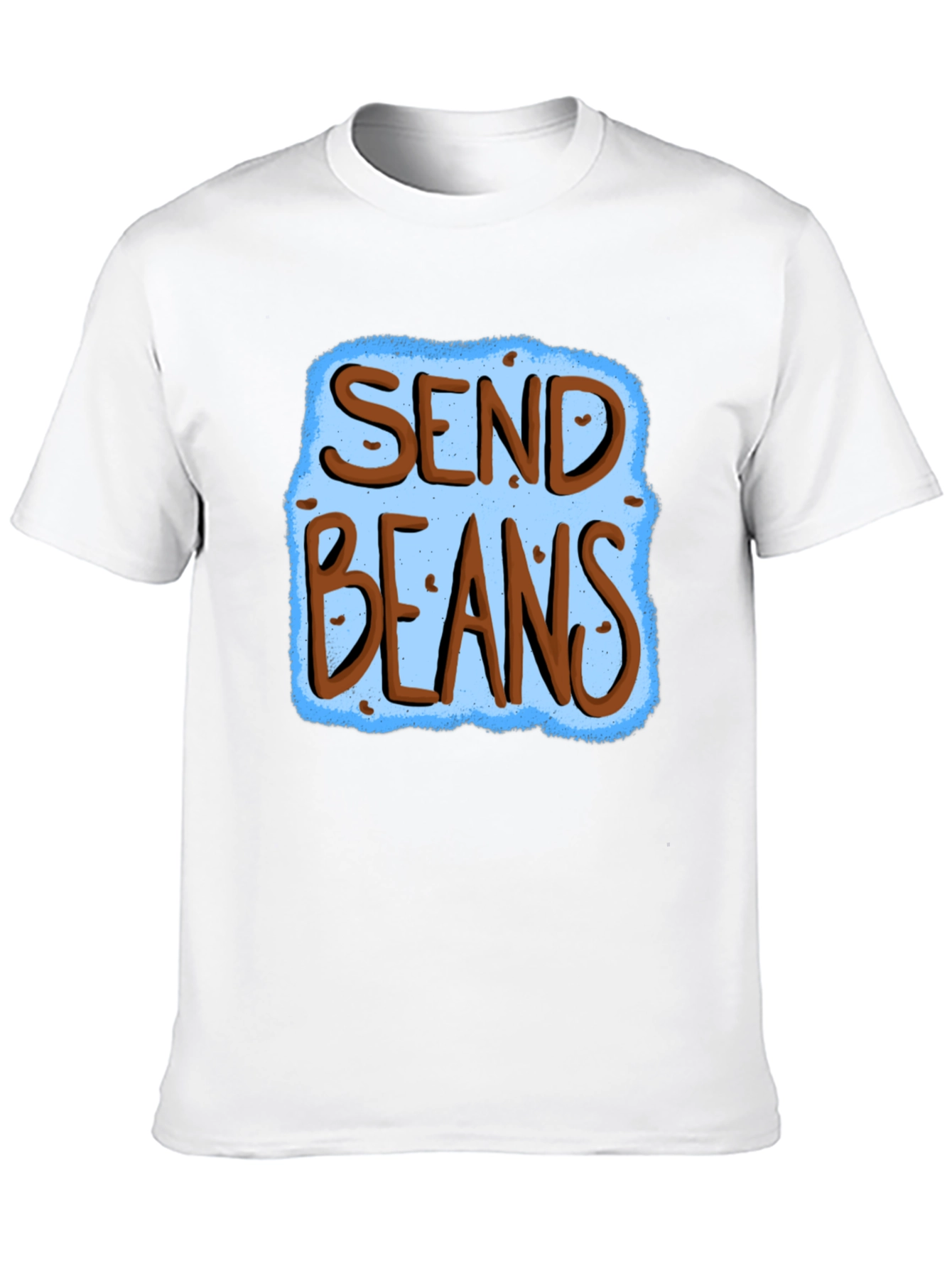 Send Beans Graphic T-Shirt - Funny Foodie Tee
