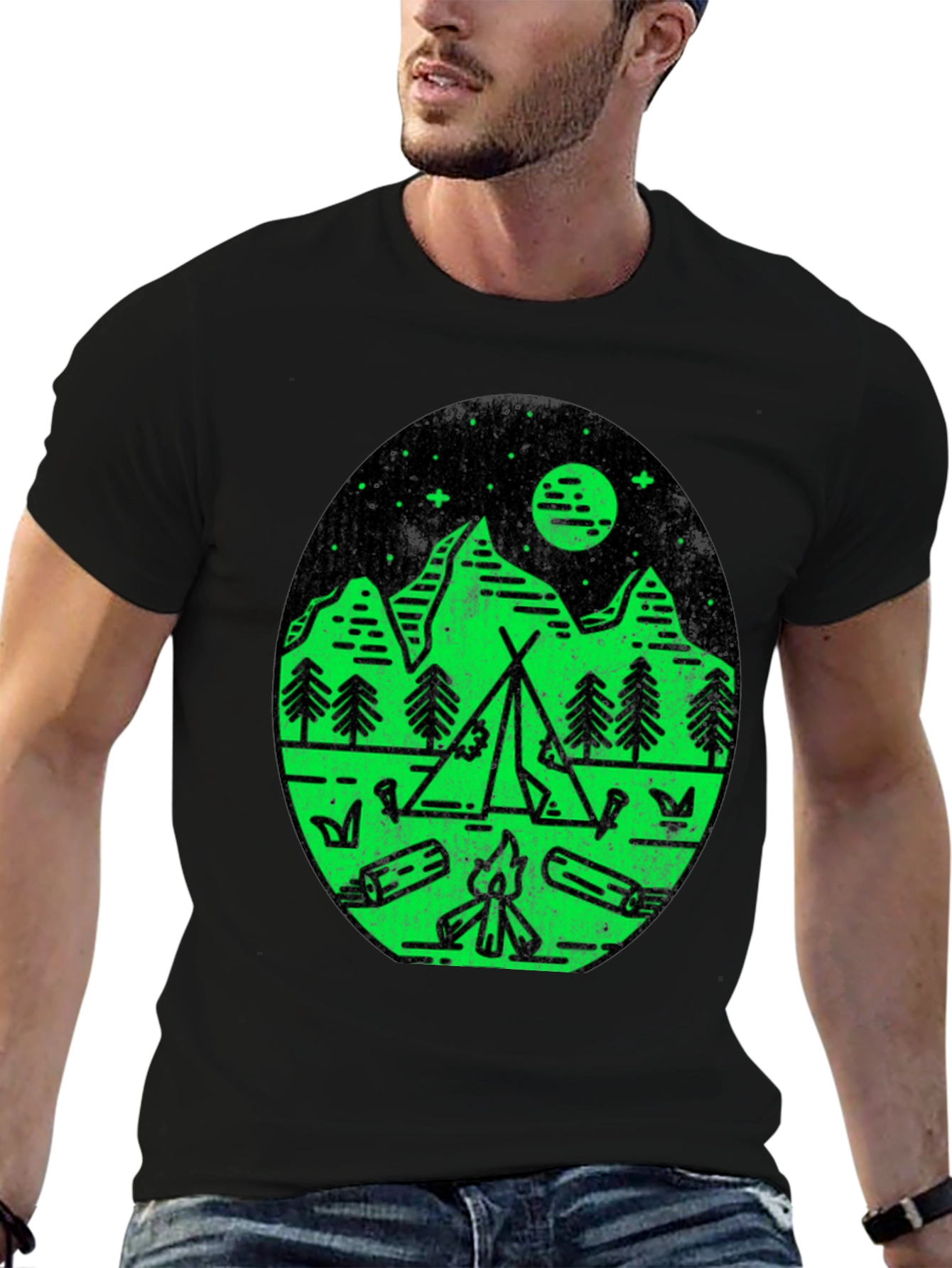 Camping Adventure Graphic Tee