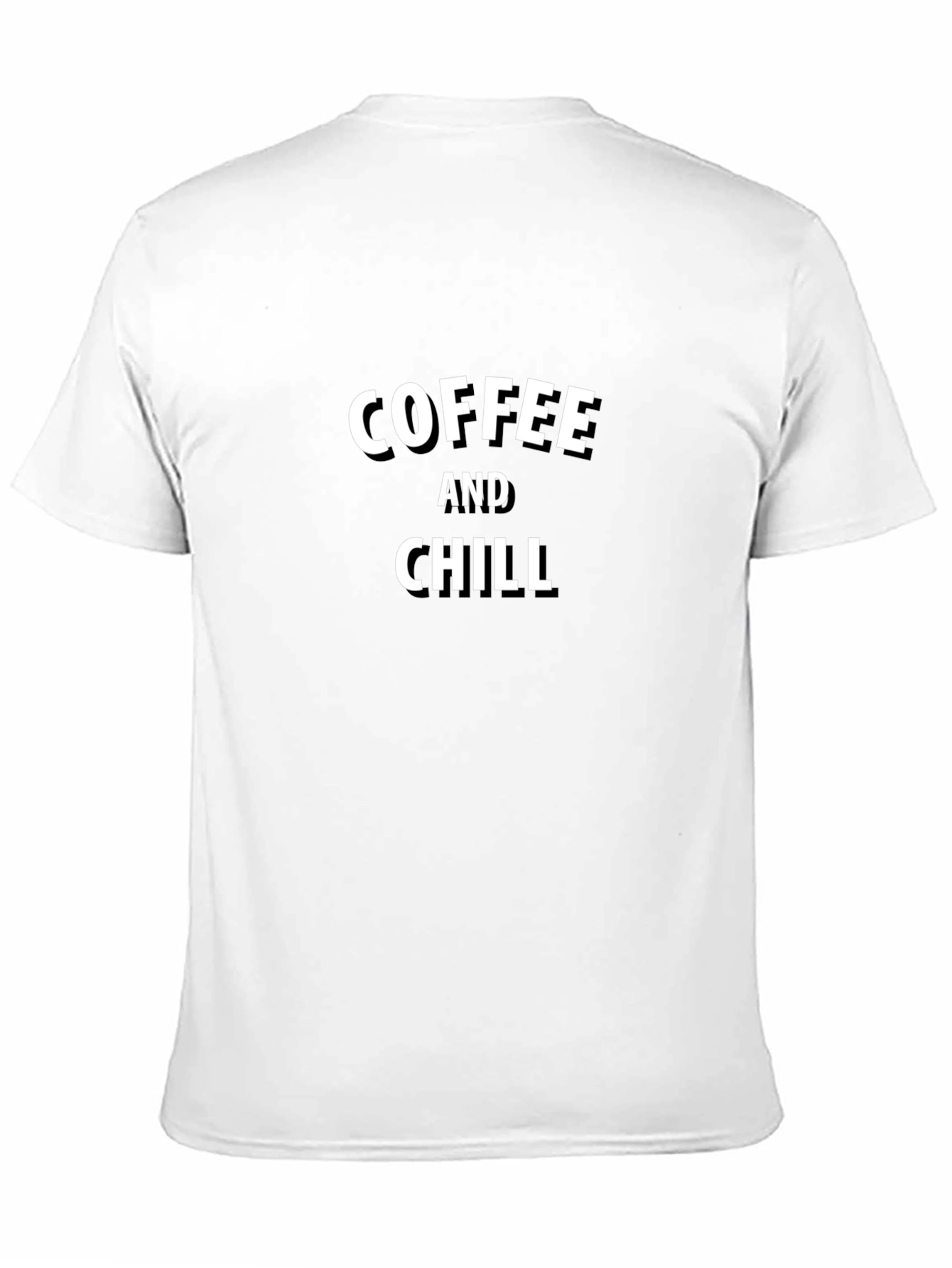 Coffee and Chill Black T-Shirt